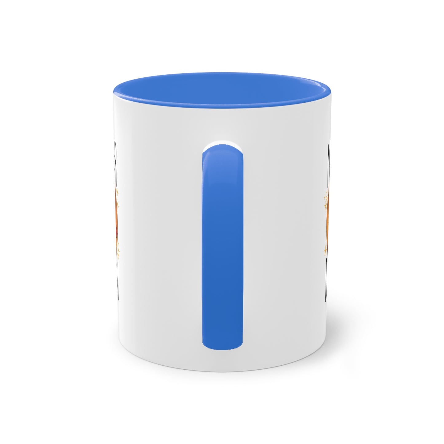 Zweifarbige Tasse – Design „Mein innerer Dämon“