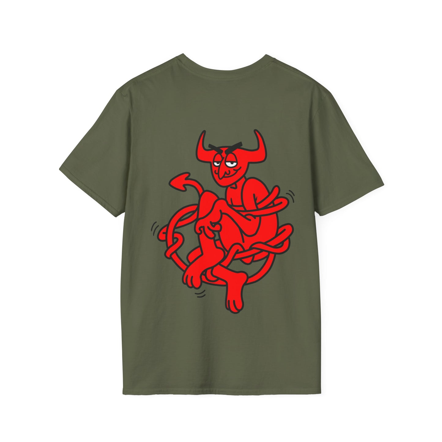 Sneaky Devil Unisex T shirt - ALIQUOS