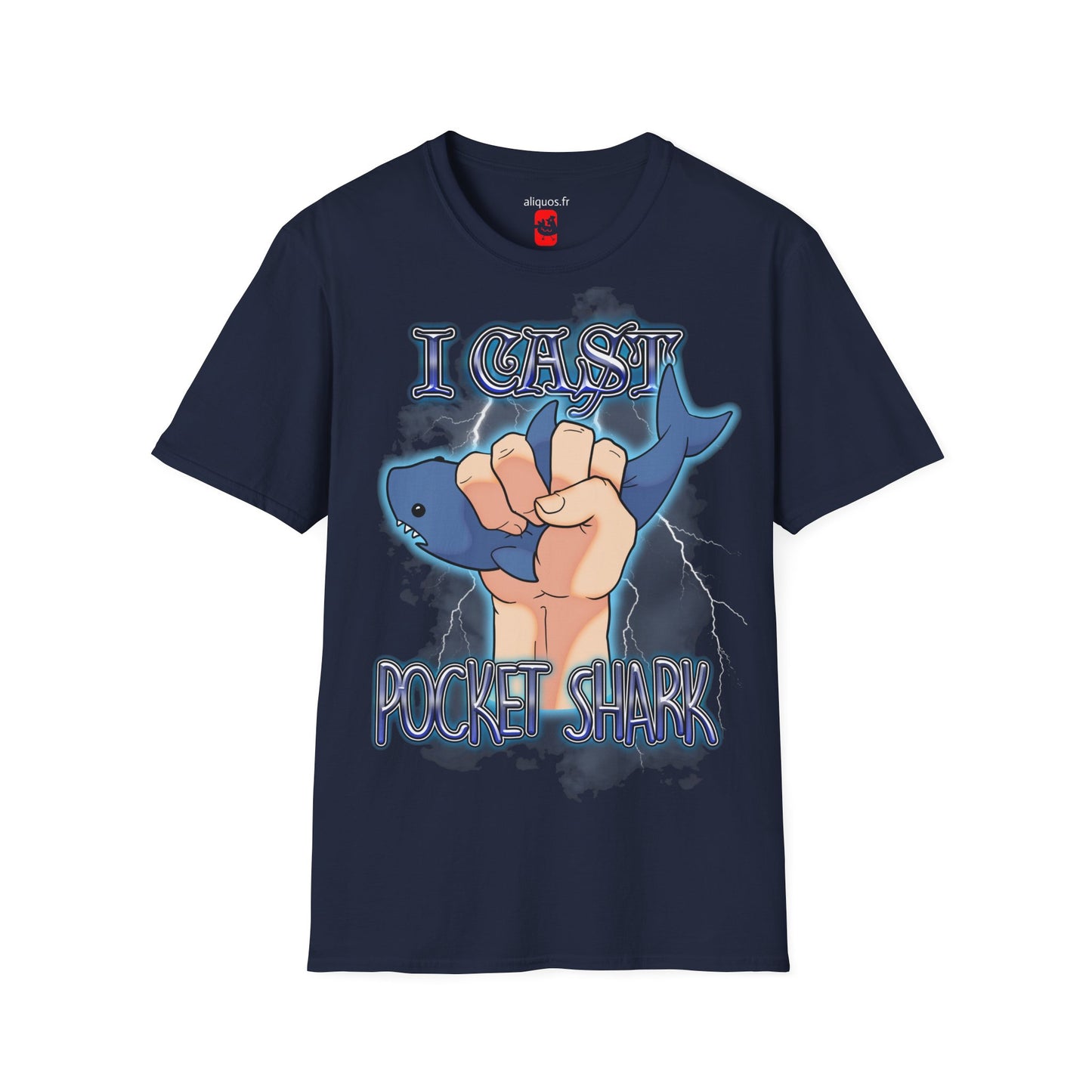 Unisex T-Shirt - Pocket Shark - Aliquos