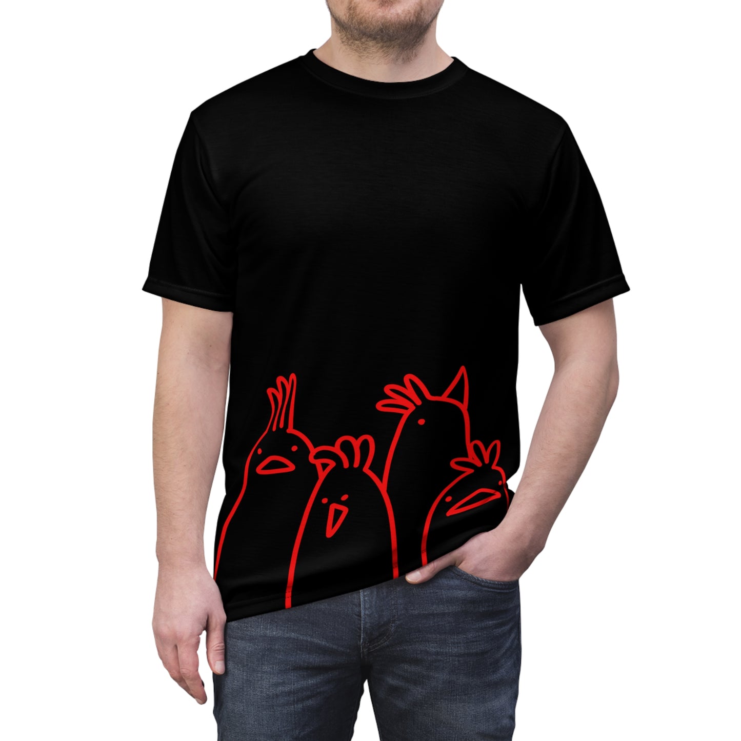 Unisex Chicken Gang Tee - ALIQUOS