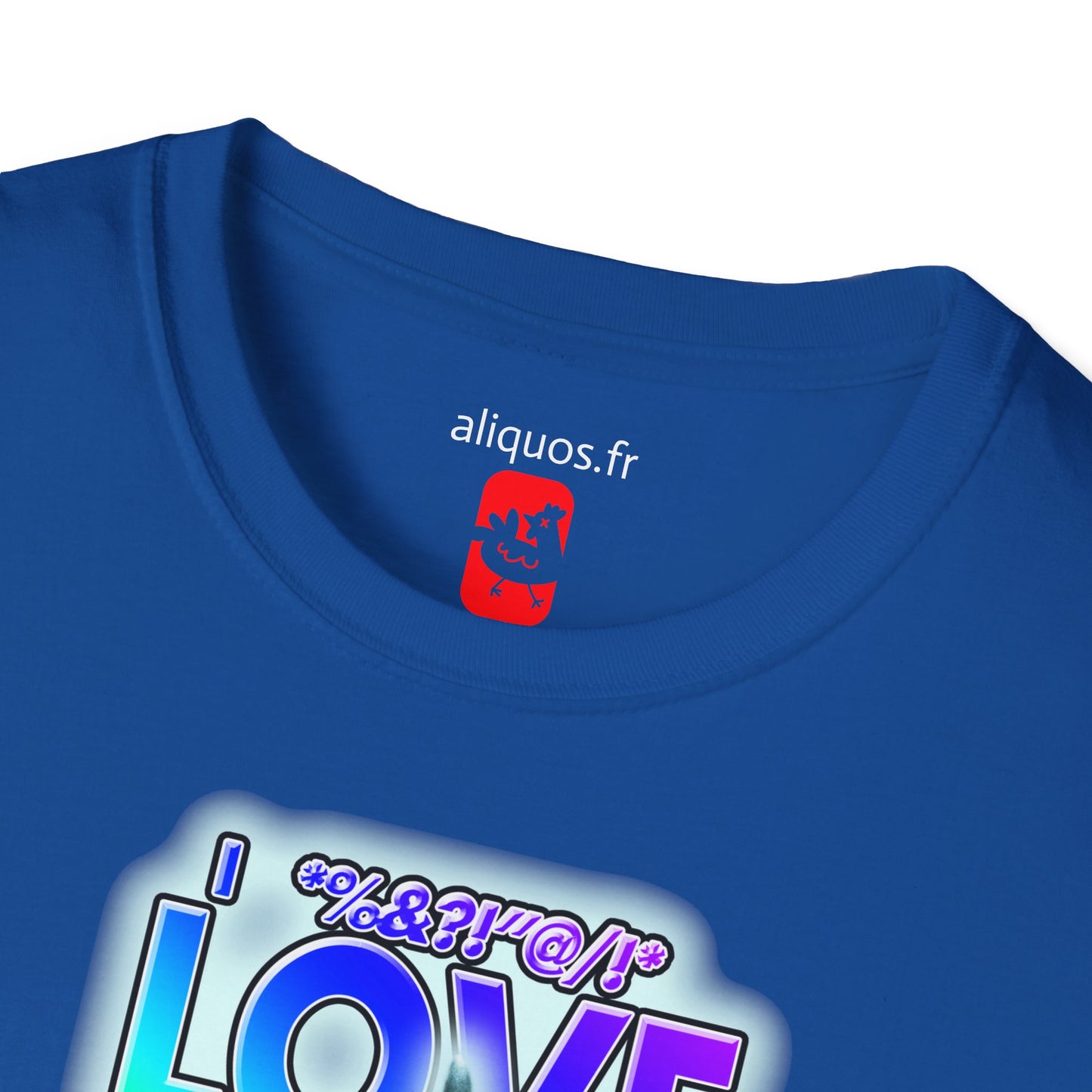 T-shirt unisexe - J'adore les requins - Aliquos