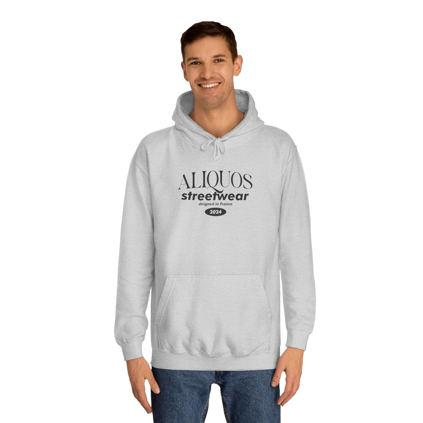 Unisex College Hoodie Uniquos - ALIQUOS