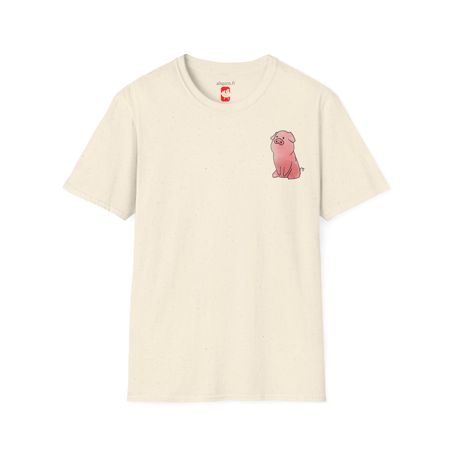 Unisex T-Shirt - Sitting Piggy - Aliquos