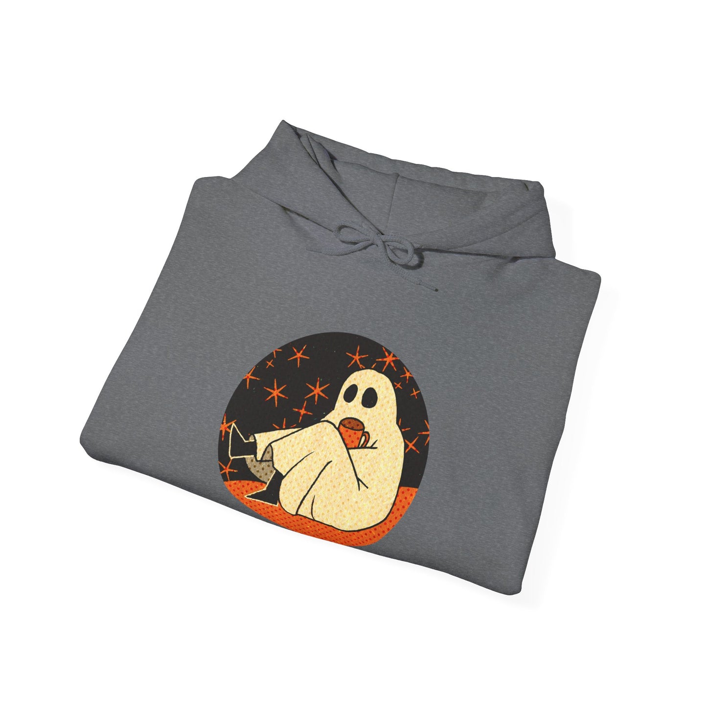 Sweat à capuche unisexe - Motif « Moonlit Coffee »