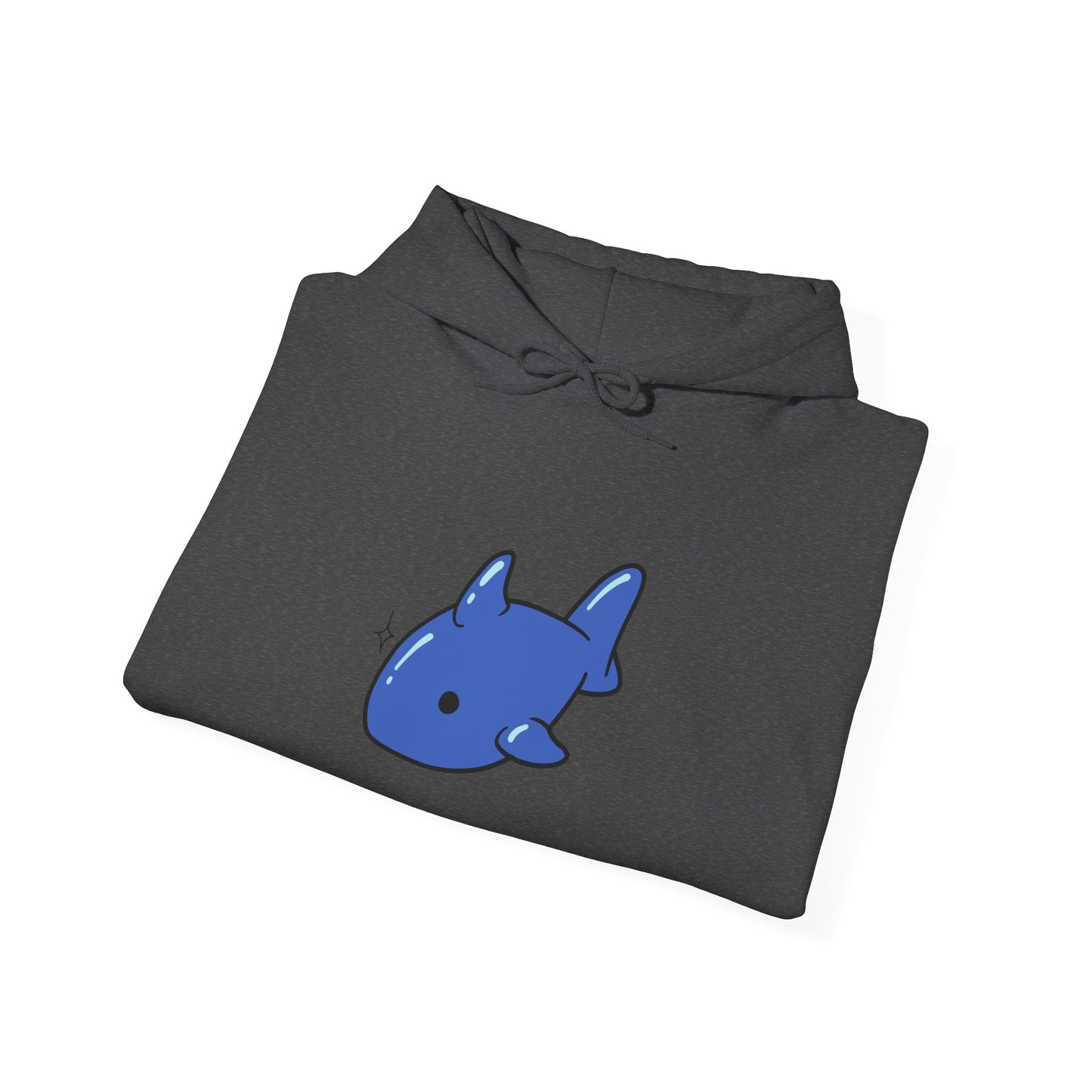 Unisex Hooded Sweatshirt - Floaty Shark - Aliquos