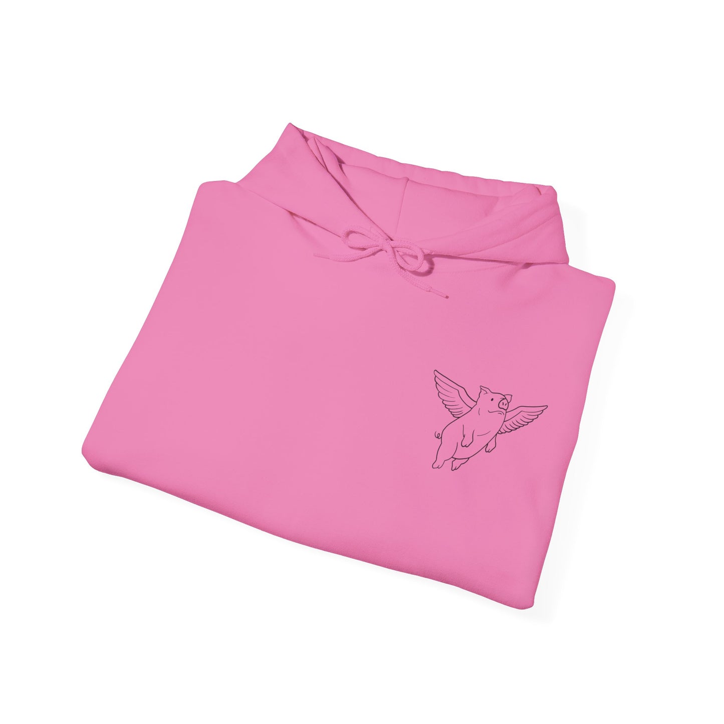 Sweat à capuche unisexe Flying Piggy
