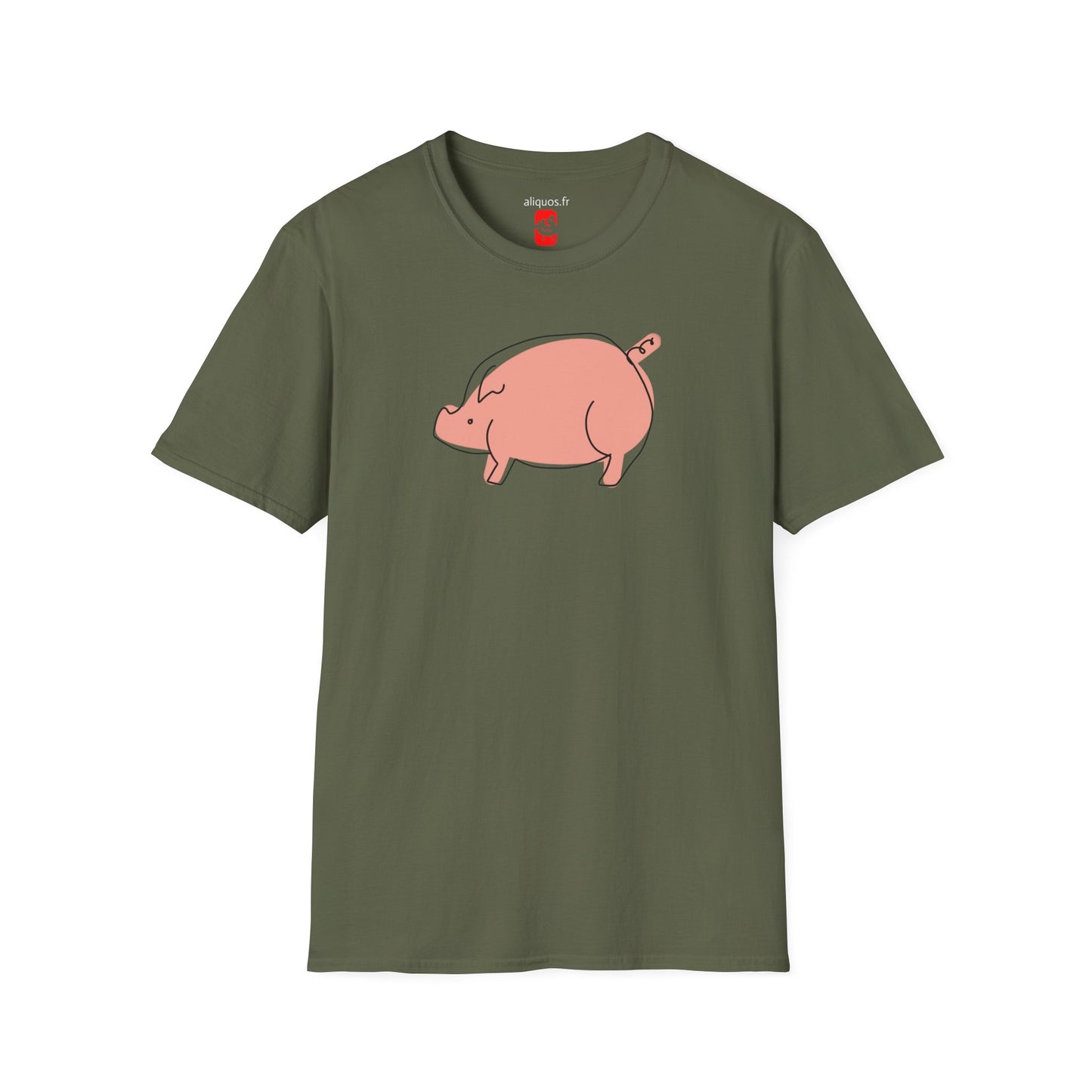 Chubby Piggy Unisex Tee - ALIQUOS