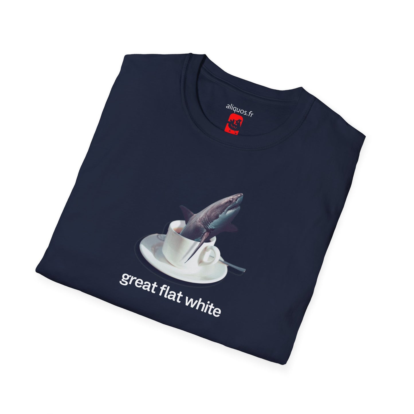 T-shirt unisexe – Great Flat White – Aliquos