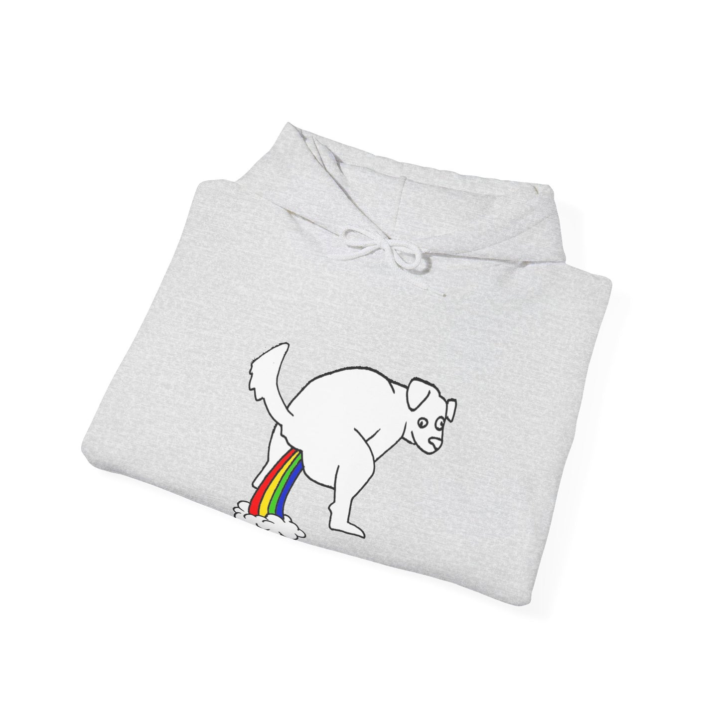 Unisex Hooded Sweatshirt - Doggy Rainbow Factory - ALIQUOS