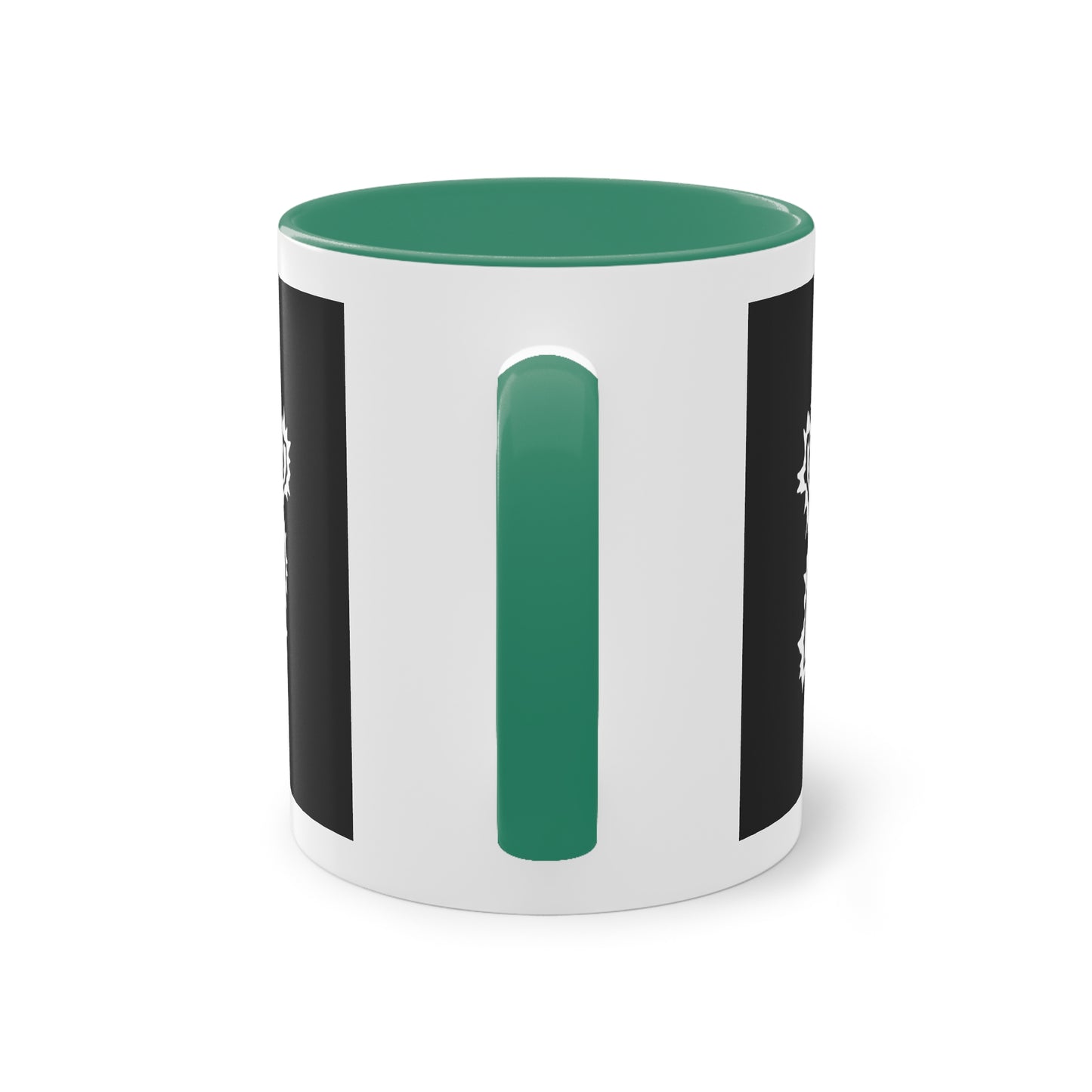 Two Tone Mug - Halloween Skeleton 'Game Over' Design - ALIQUOS