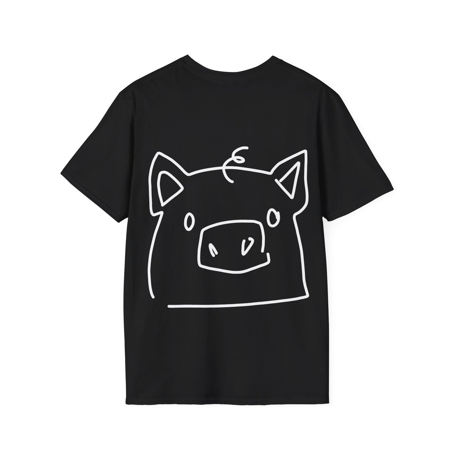 Piggy Face Unisex Tee - ALIQUOS