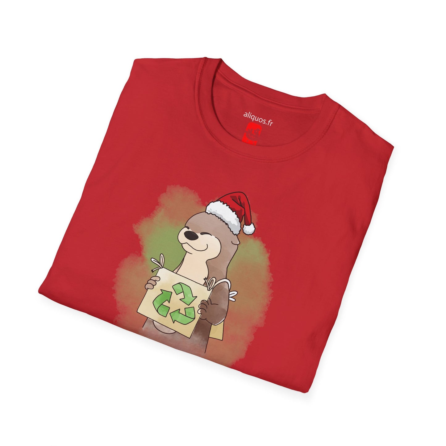 Unisex T-Shirt - Christmas Otter 5