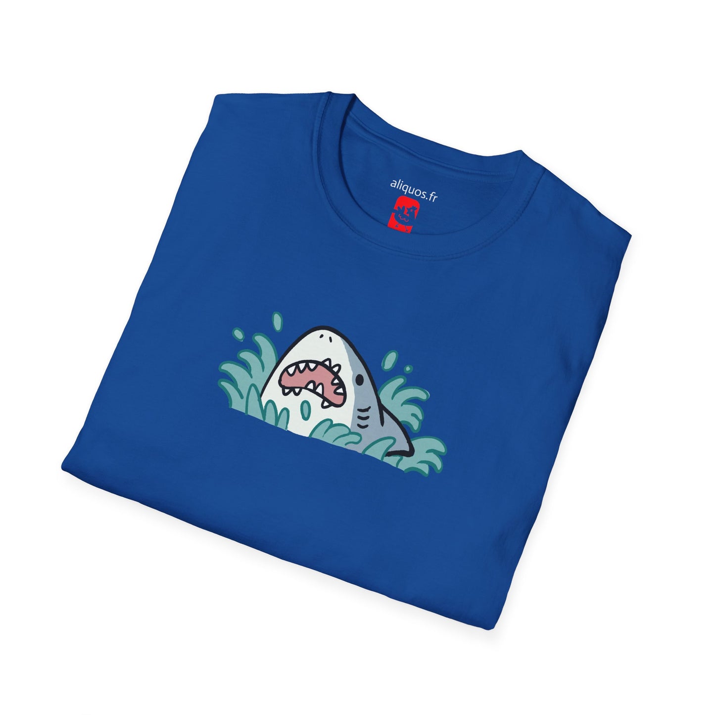 T-shirt unisexe - Surprise Shark - Aliquos