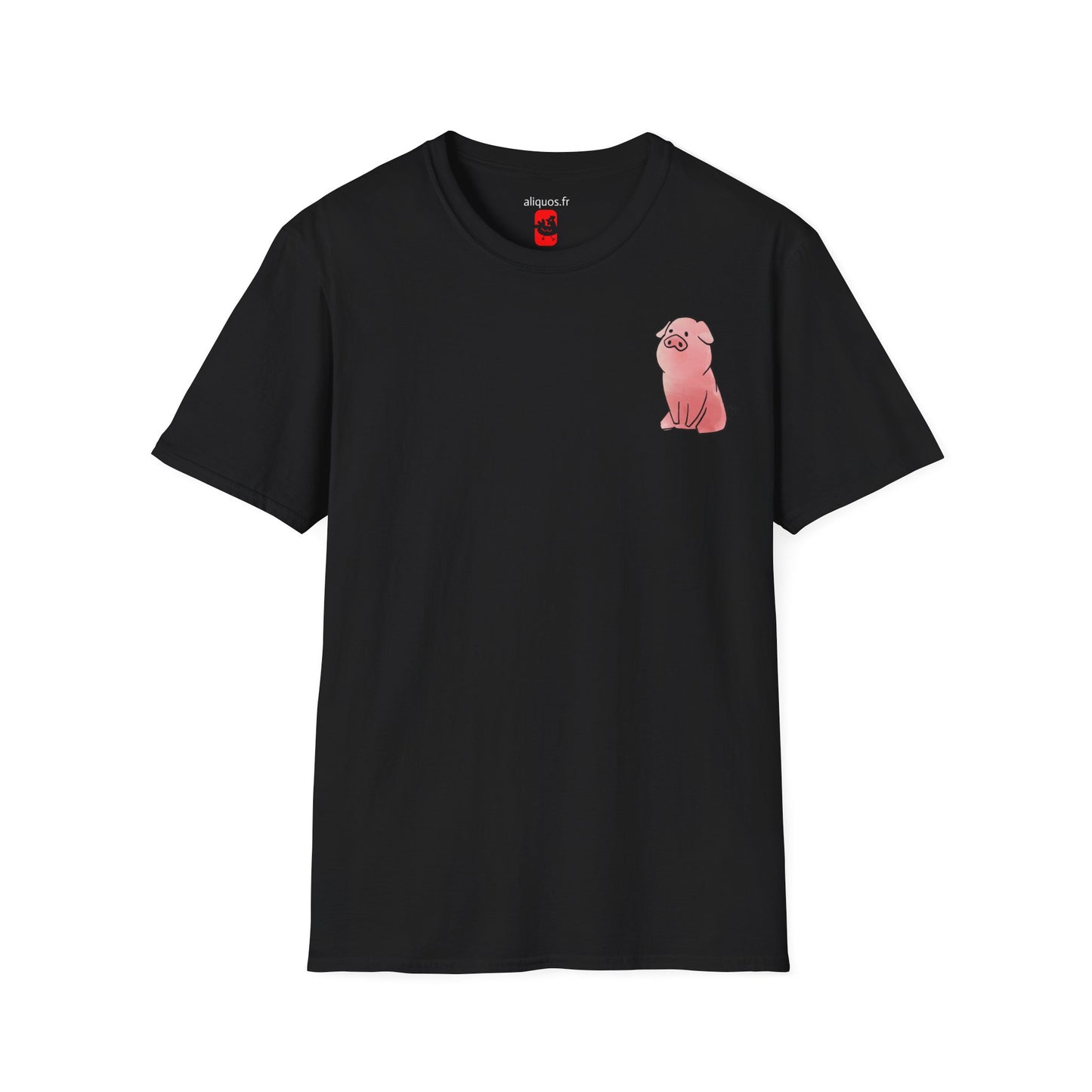 Unisex T-Shirt - Sitting Piggy - Aliquos