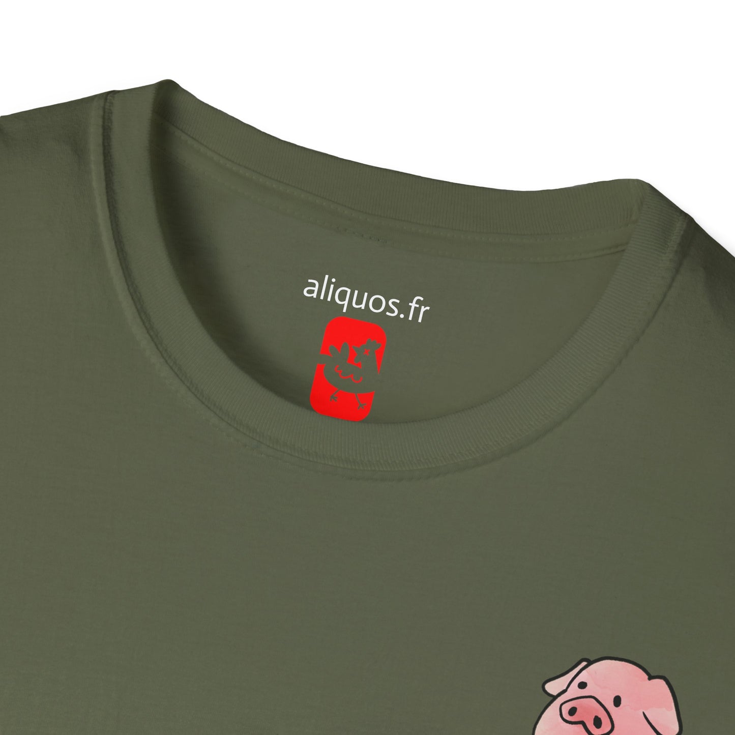 Unisex T-Shirt - Sitting Piggy - Aliquos
