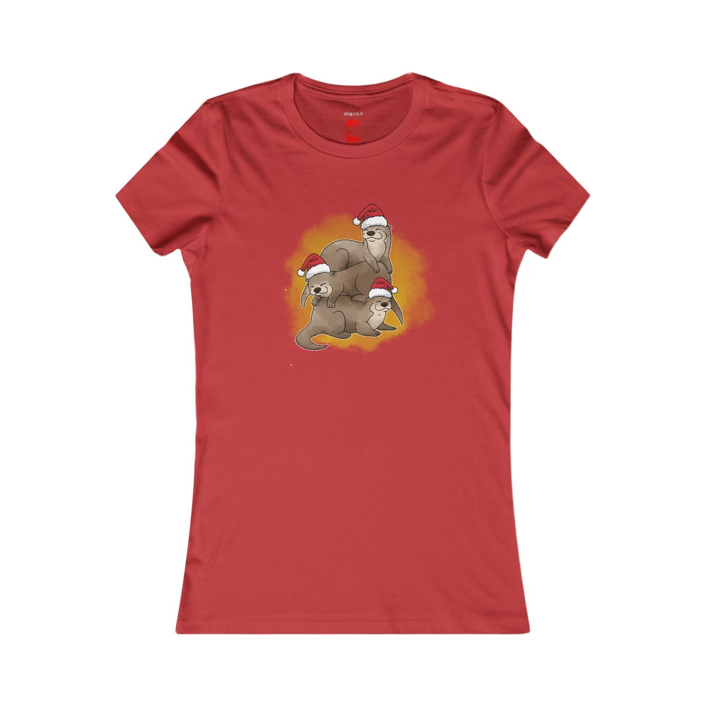 Damen T-Shirt - Weihnachtsotter 12