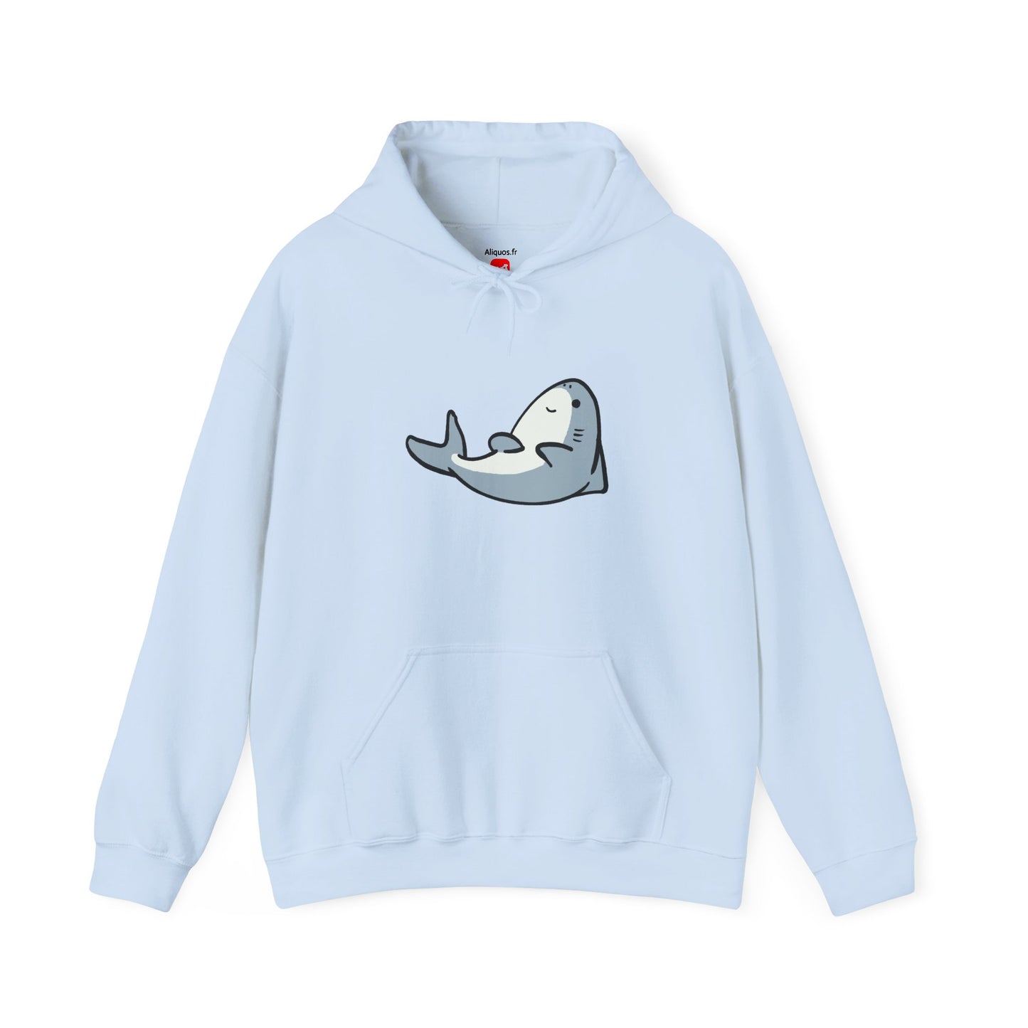 Unisex Kapuzenpullover - Entspannender Hai - Aliquos