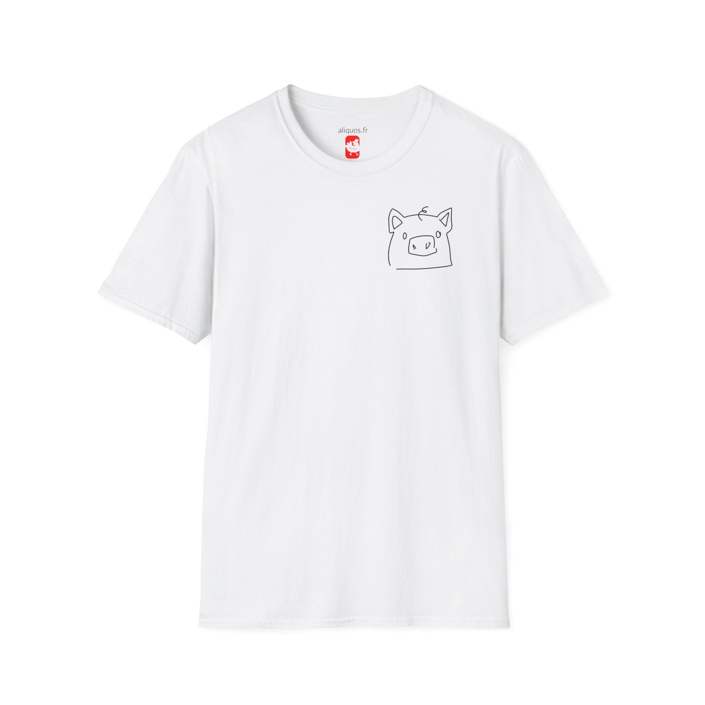 Piggy Face Unisex Tee - ALIQUOS
