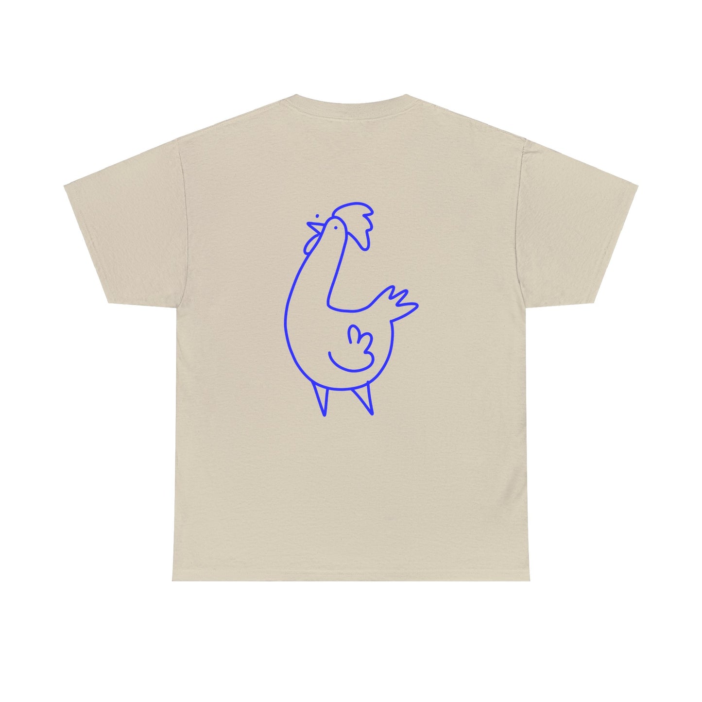 Men's Blue Chicken Tee - ALIQUOS