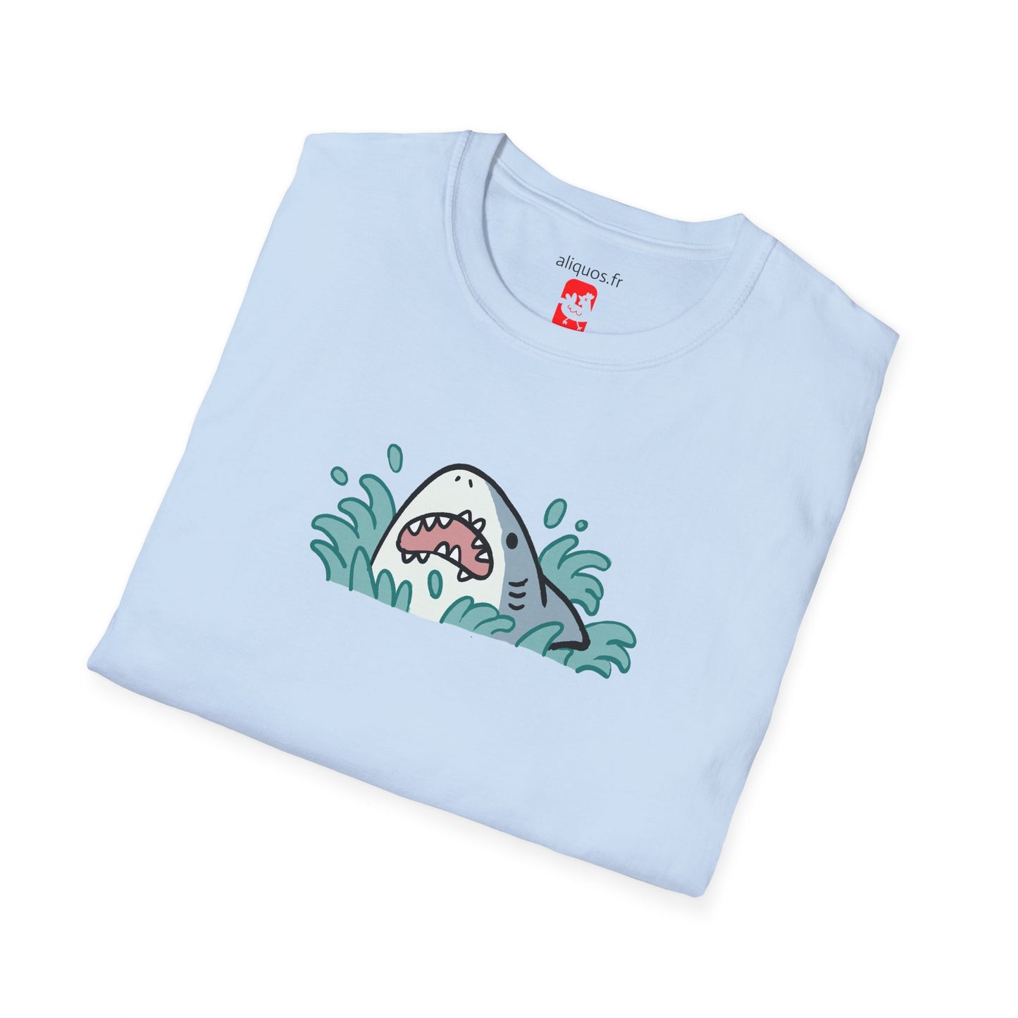 T-shirt unisexe - Surprise Shark - Aliquos