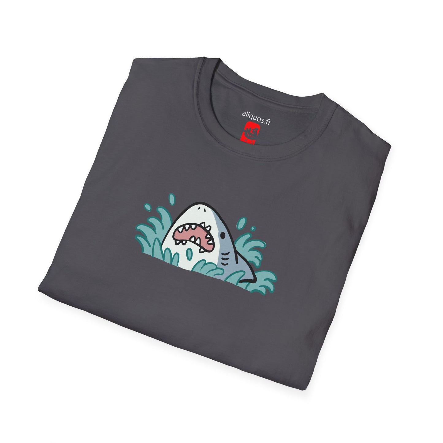 T-shirt unisexe - Surprise Shark - Aliquos