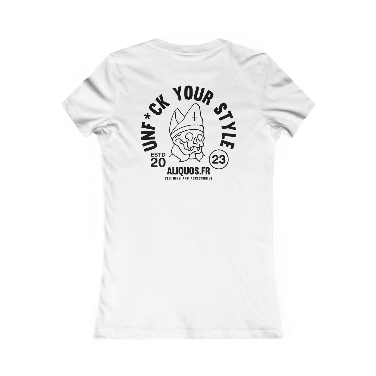 Evil Bishop Tattoo Women's Tee - ALIQUOS