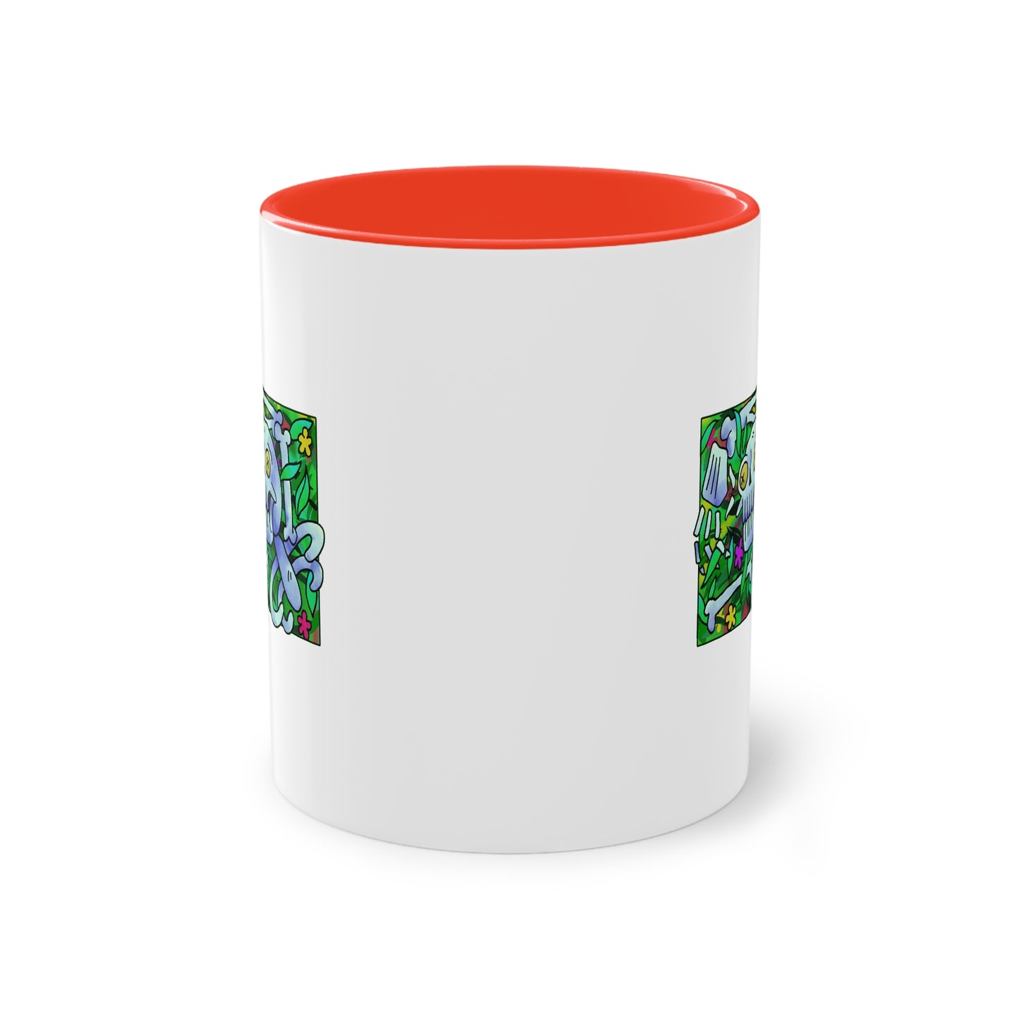 Two Tone Mug - 'What Remains' Design - ALIQUOS