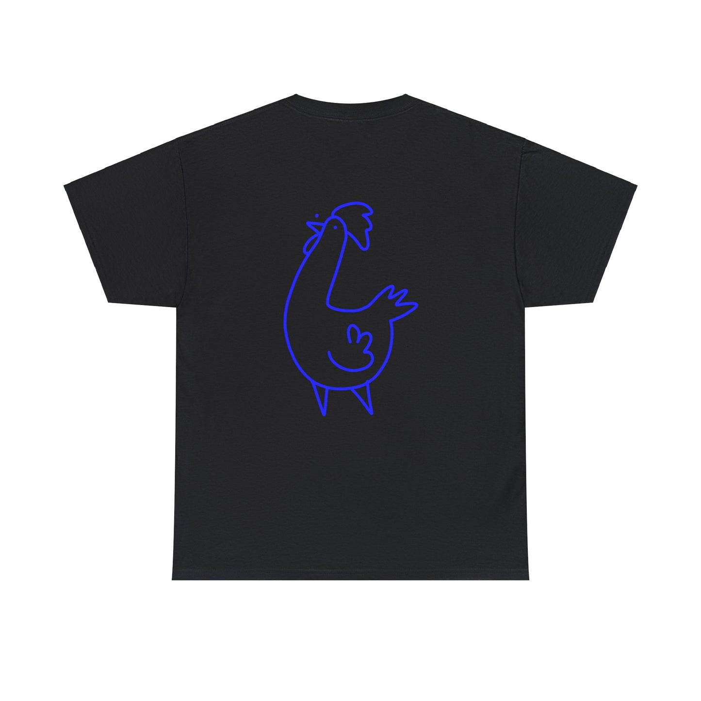 Men's Blue Chicken Tee - ALIQUOS