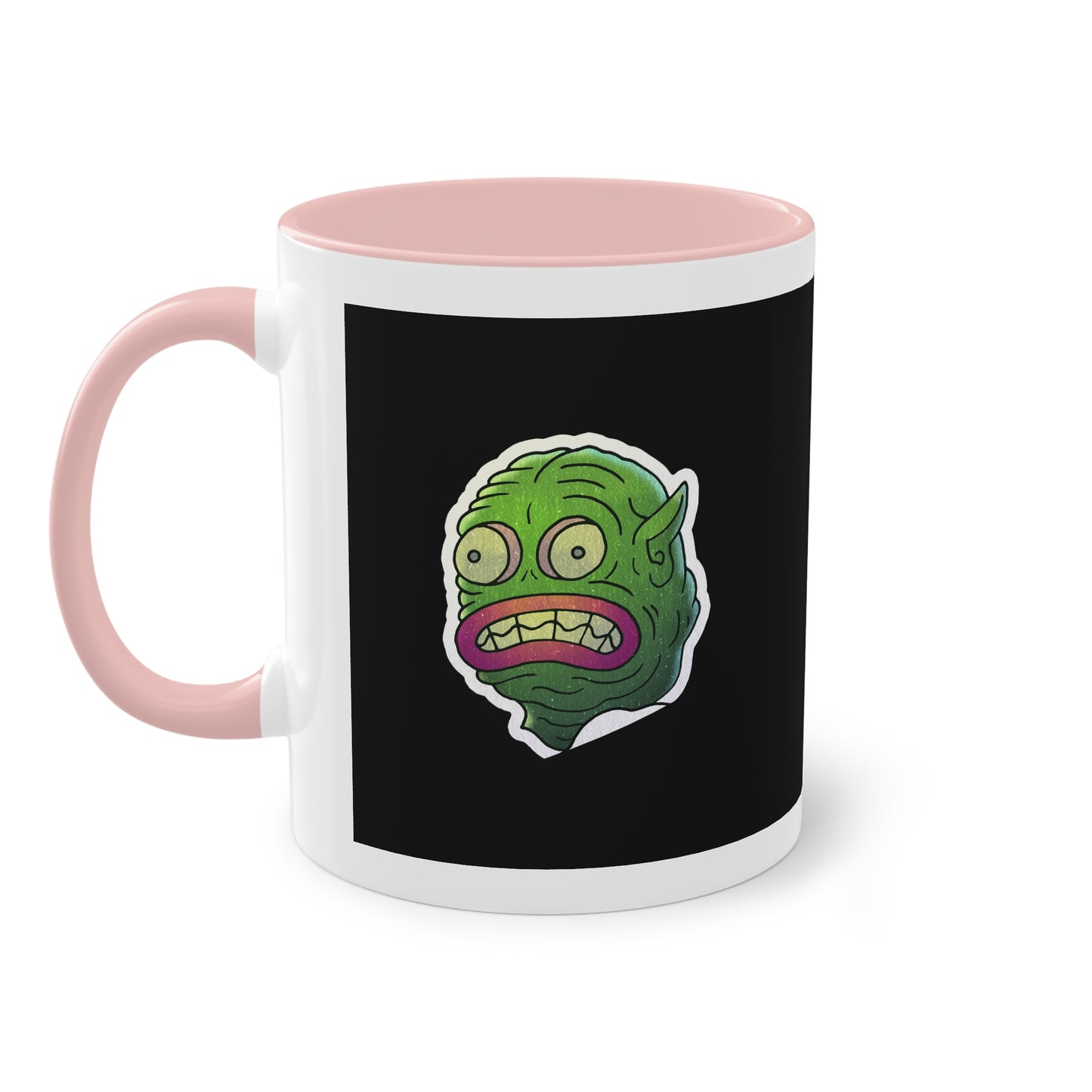 Two Tone Mug - Water Monster Design - ALIQUOS