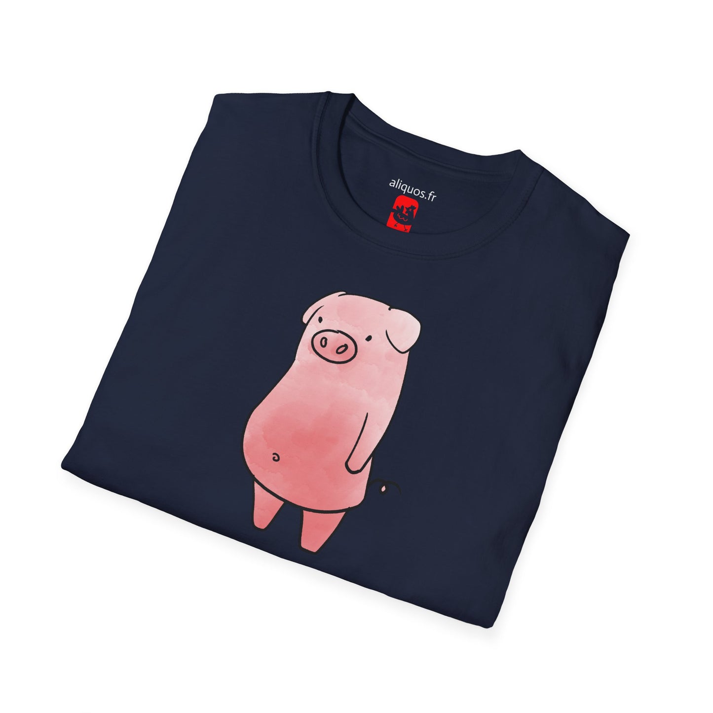 Unisex T-Shirt - Lonely Piggy -  Aliquos