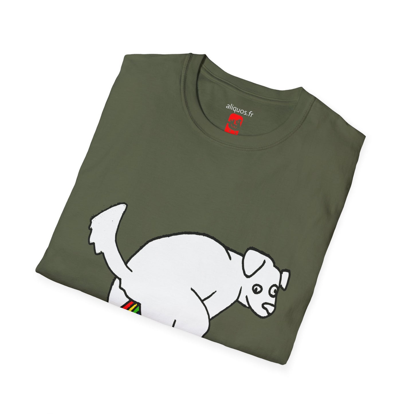 Unisex T-Shirt - Doggy Rainbow Factory - ALIQUOS