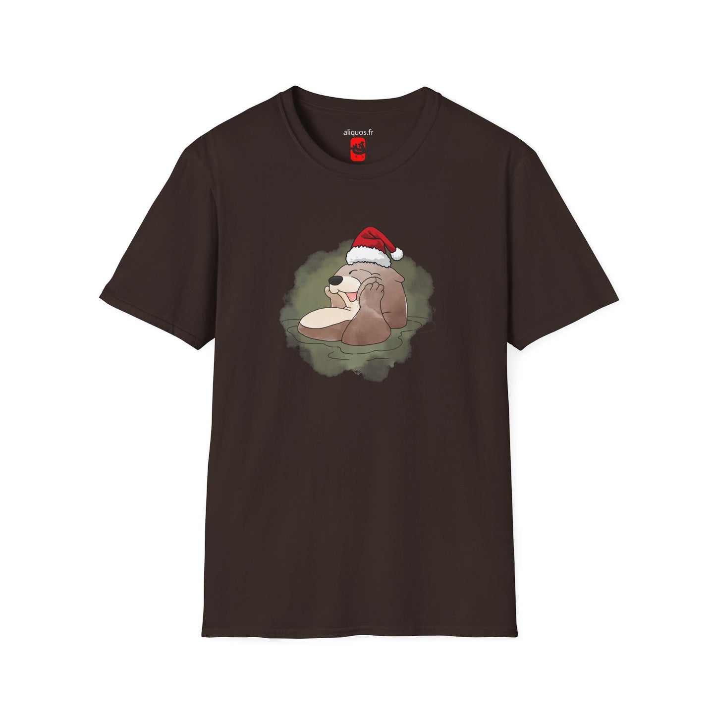 Unisex T-Shirt - Christmas Otter 7