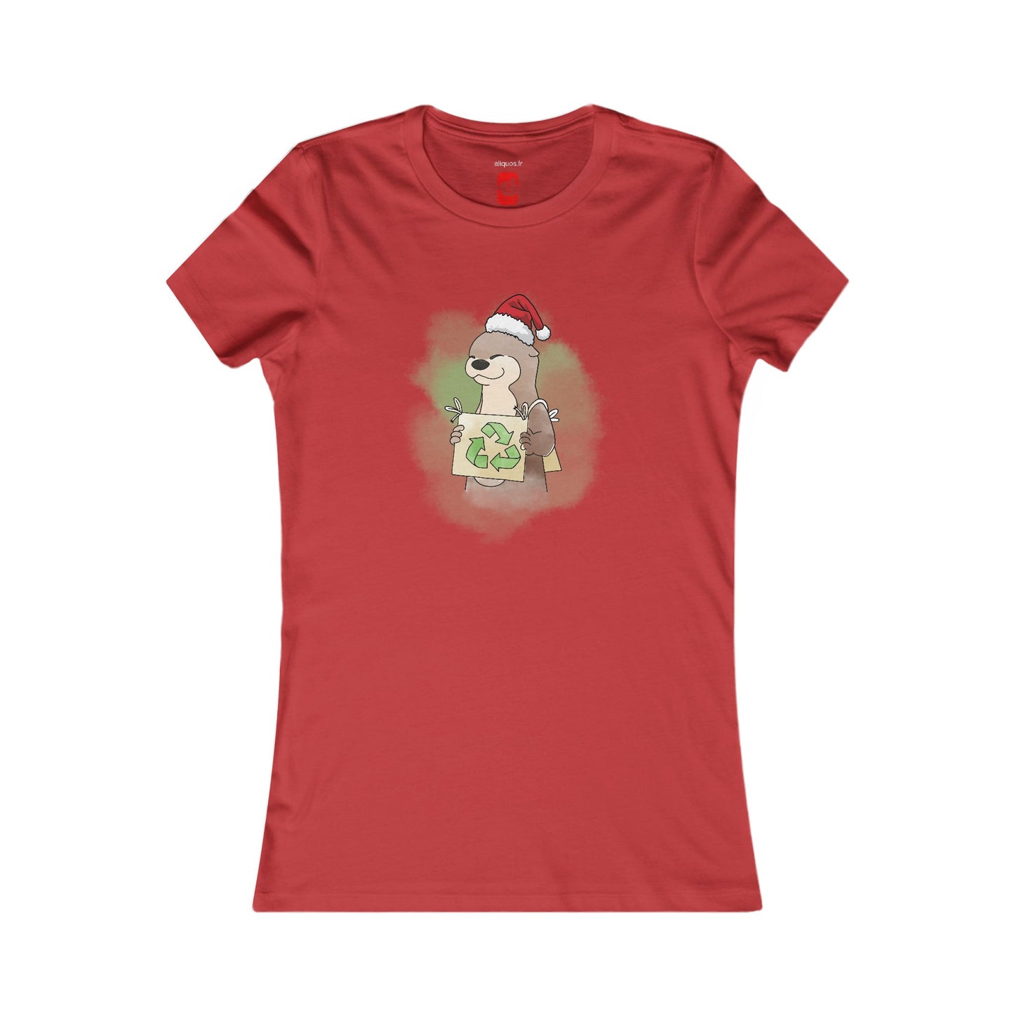 Damen T-Shirt - Weihnachtsotter 5 