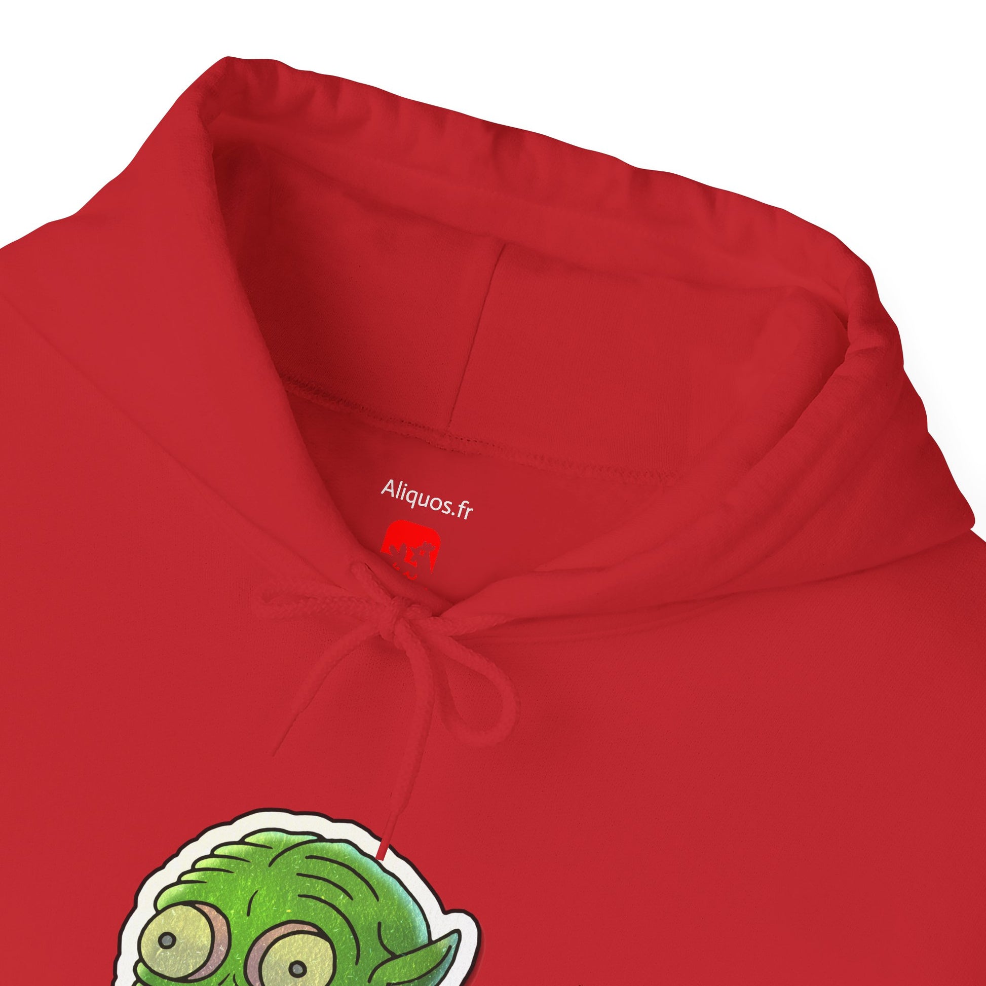 Unisex Hooded Sweatshirt - Water Monster Design - ALIQUOS