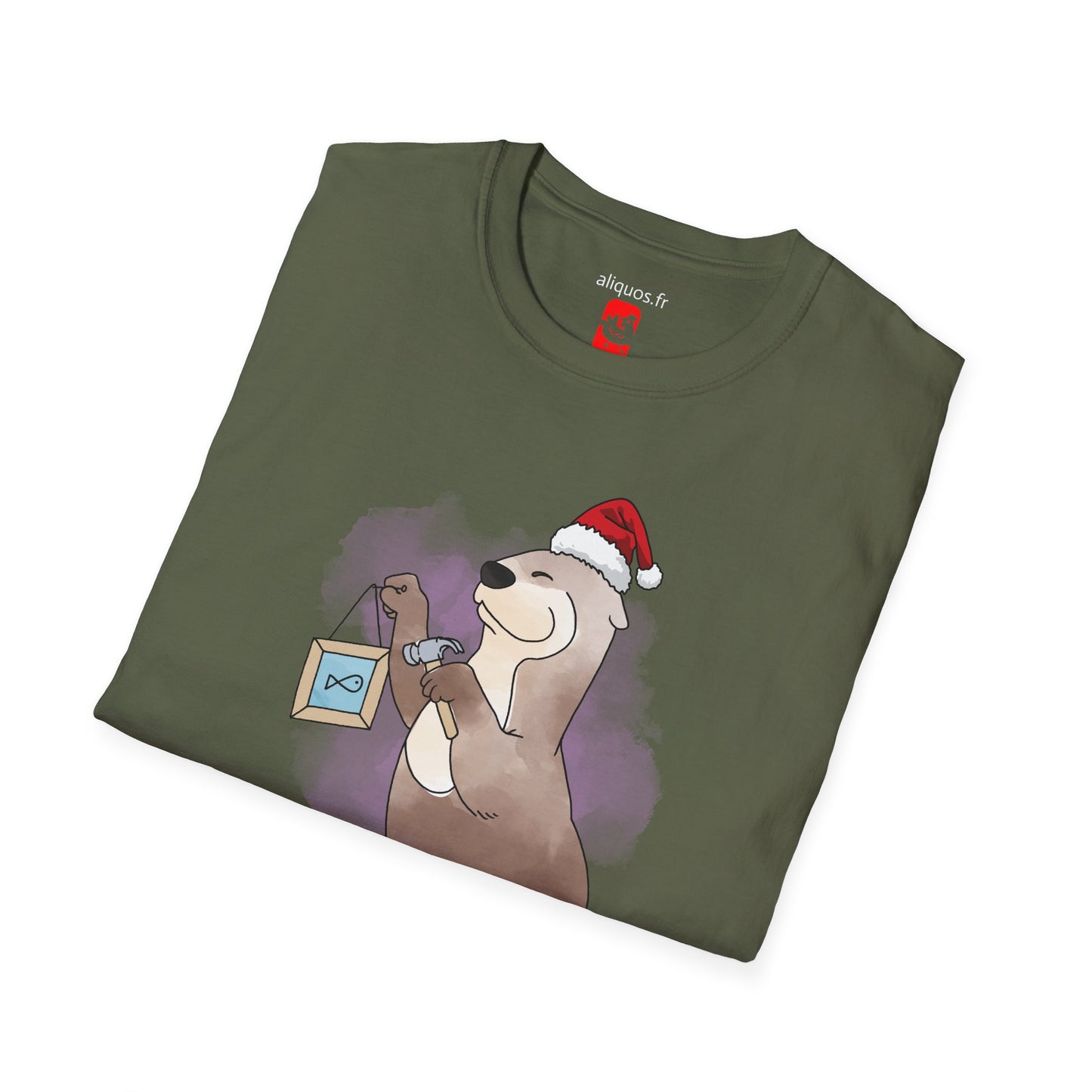 Unisex T-Shirt - Christmas Otter 14
