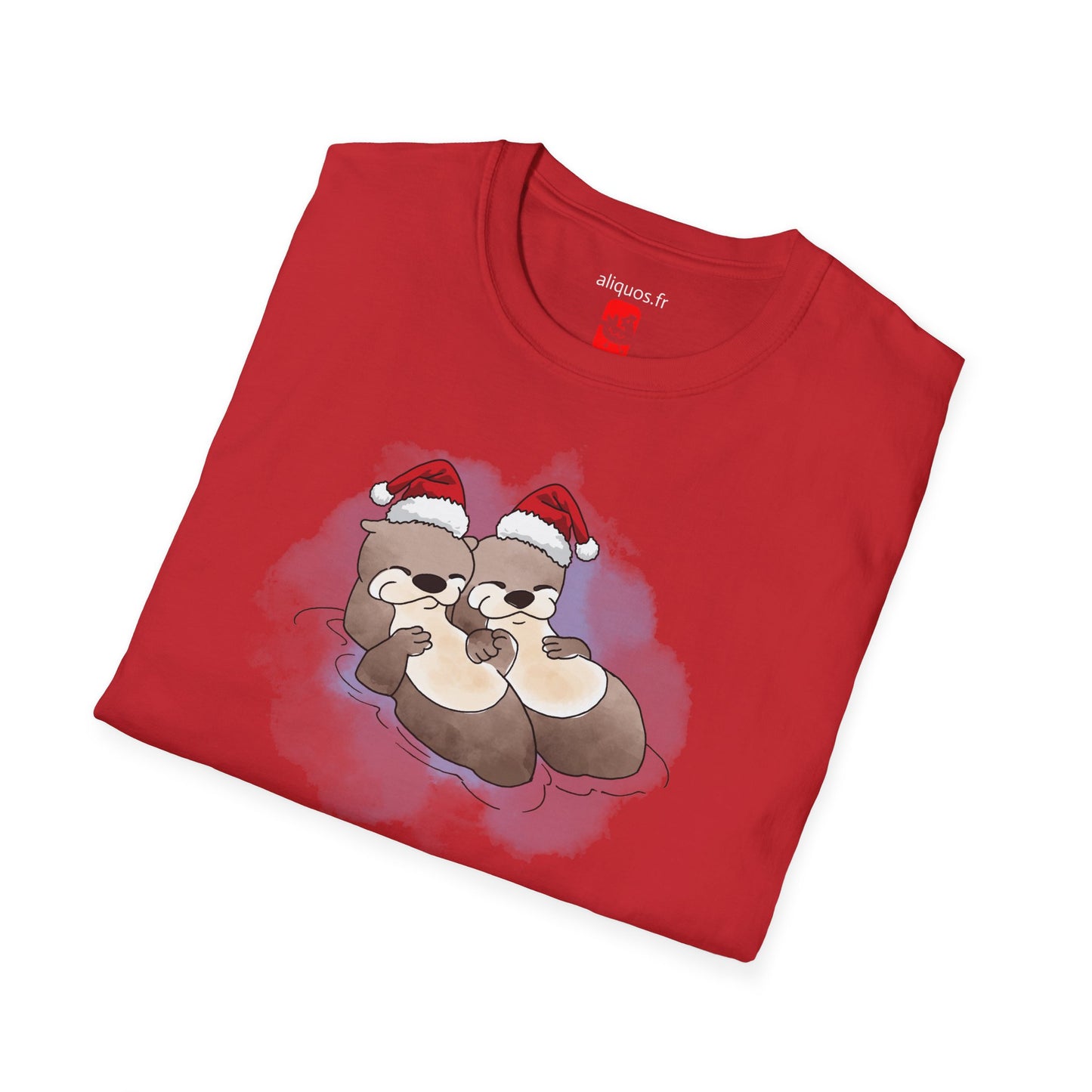 Unisex T-Shirt - Christmas Otter 8