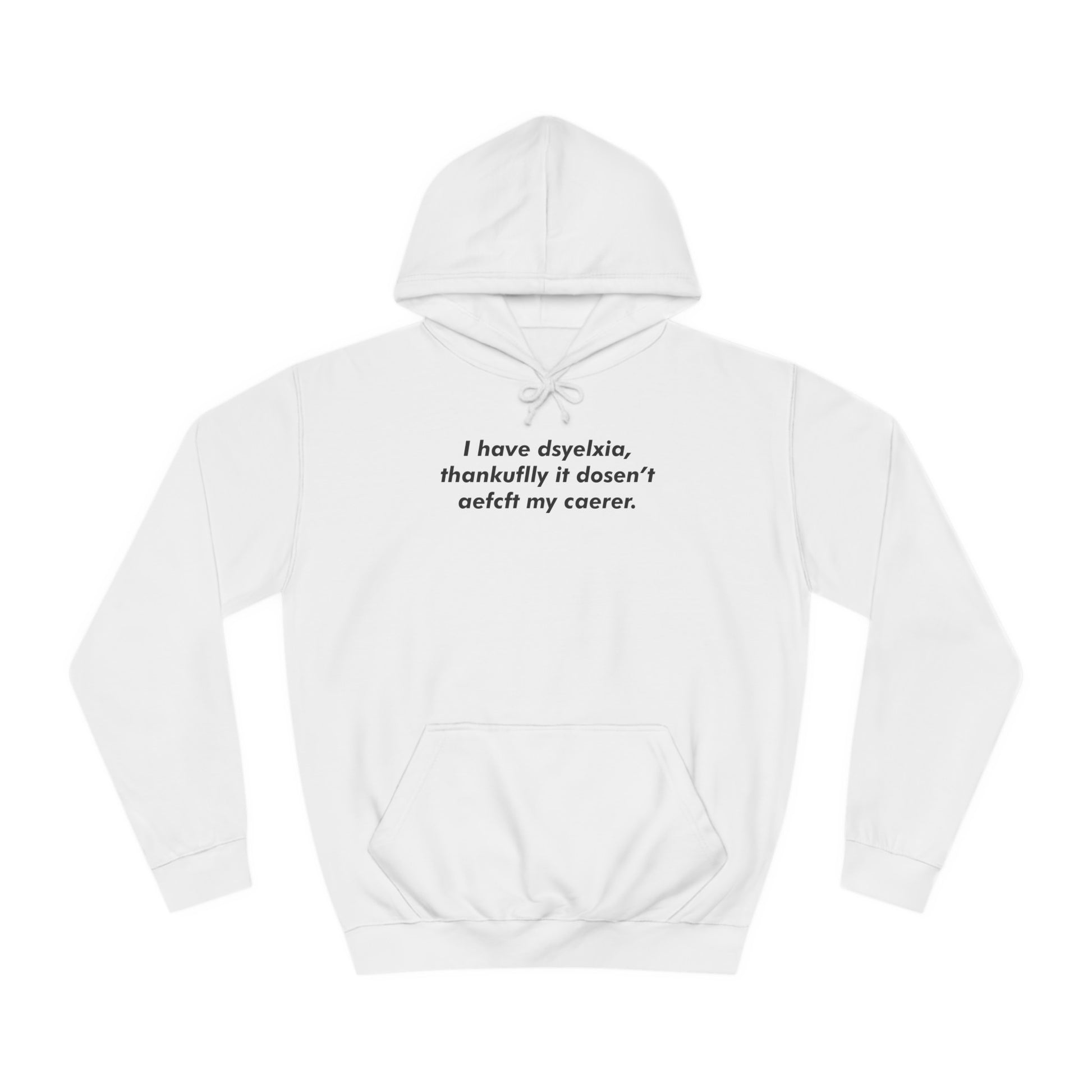 Unisex College Hoodie Dsylexia - ALIQUOS