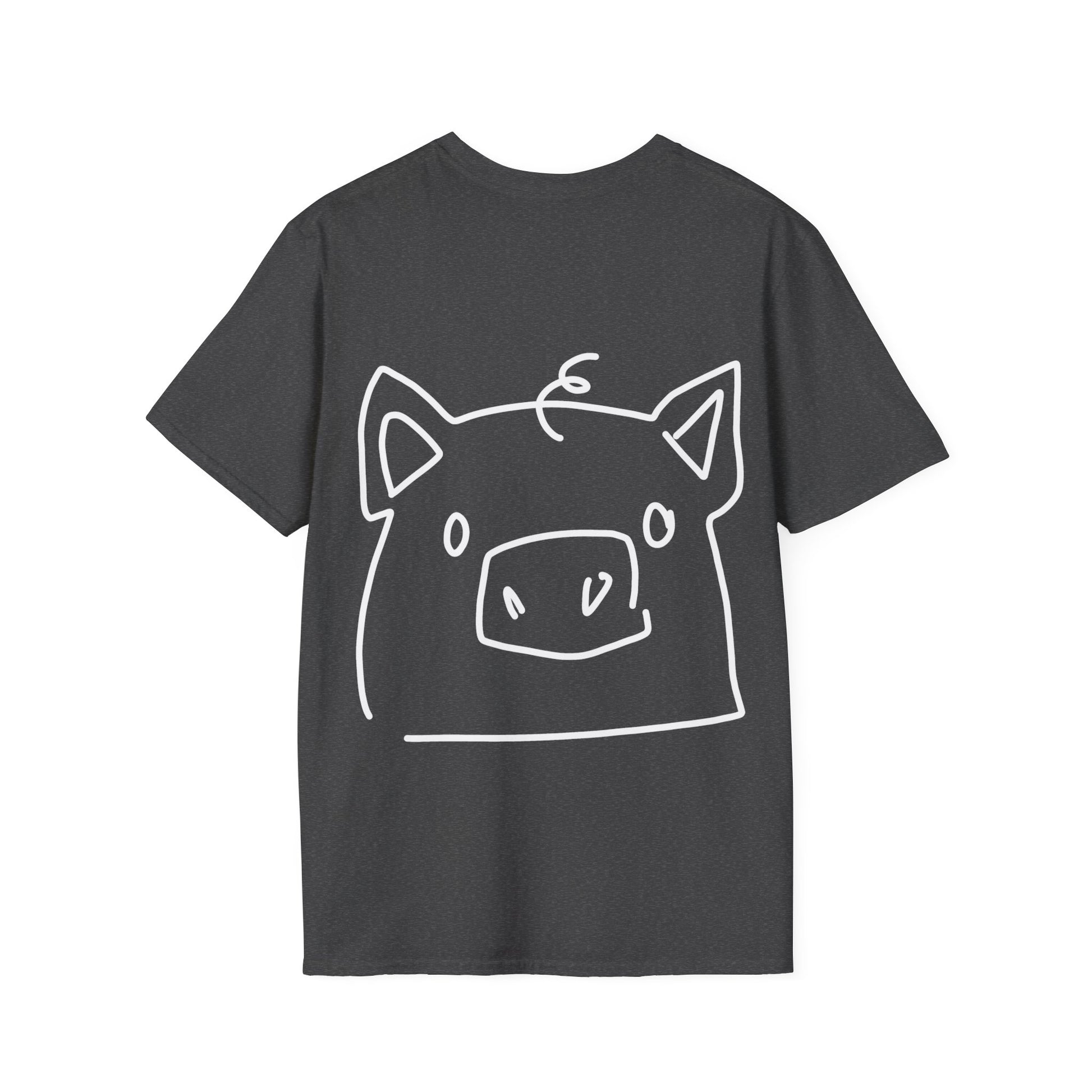 Piggy Face Unisex Tee - ALIQUOS