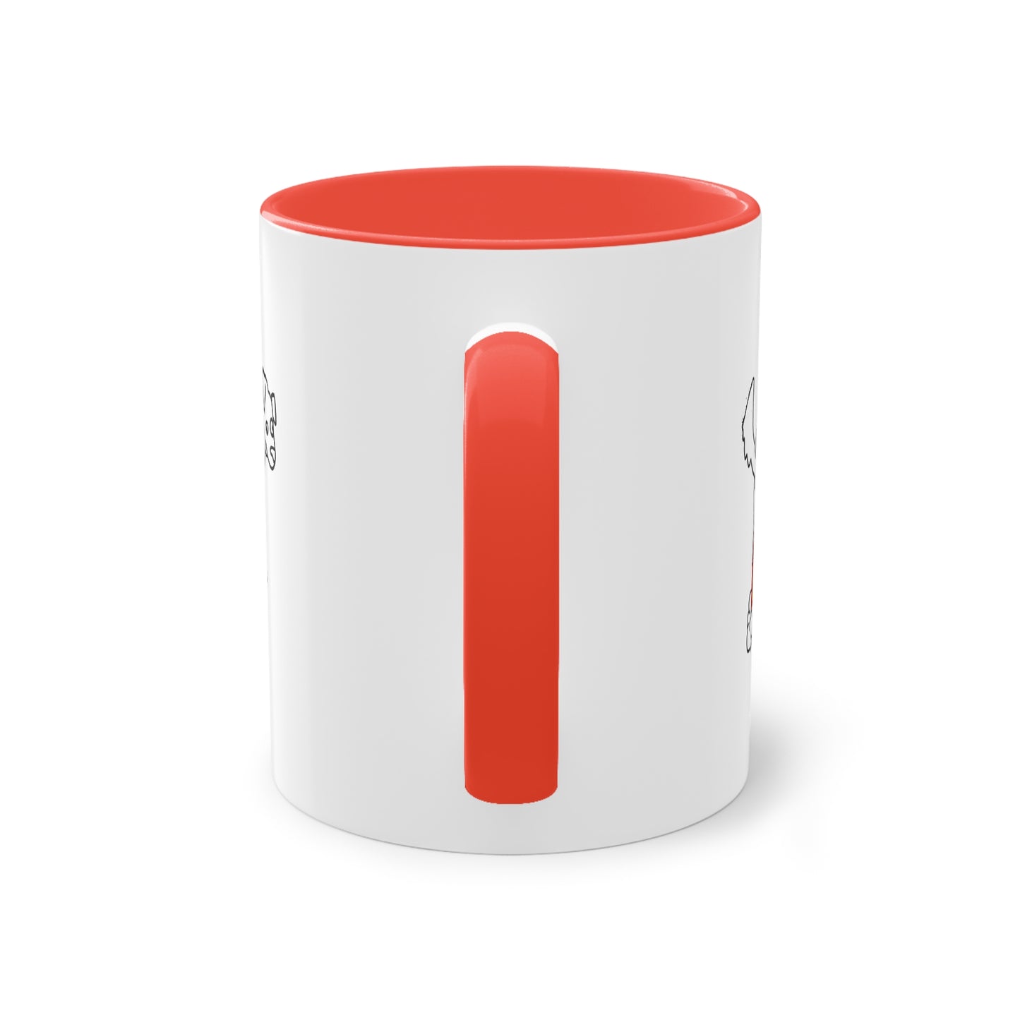 Two Tone Mug - Doggy Rainbow Factory - ALIQUOS