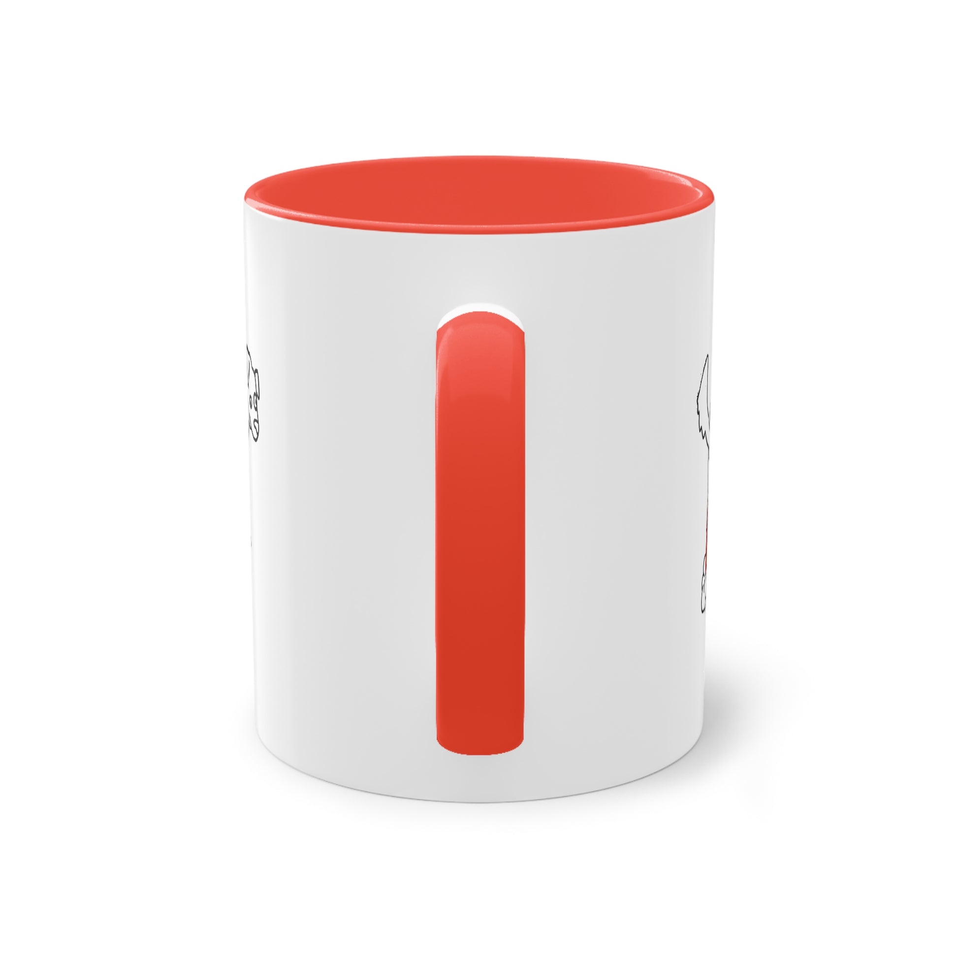 Two Tone Mug - Doggy Rainbow Factory - ALIQUOS
