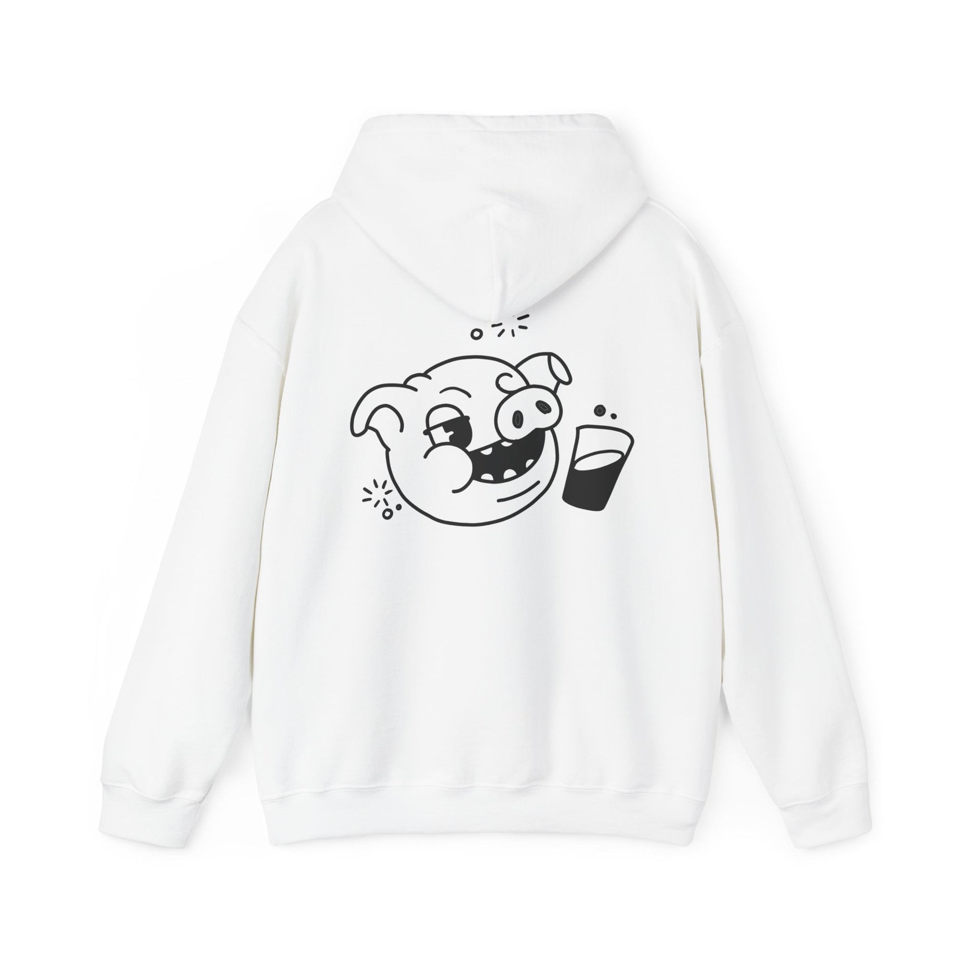 Drunken Piggy Unisex Hooded Sweatshirt - ALIQUOS