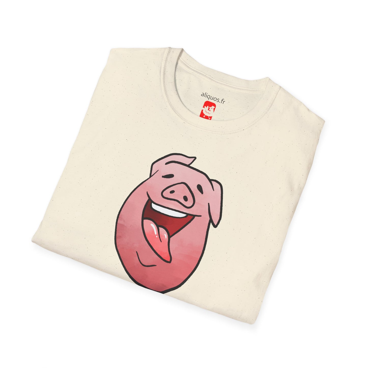Unisex T-Shirt - Licky Piggy -  Aliquos