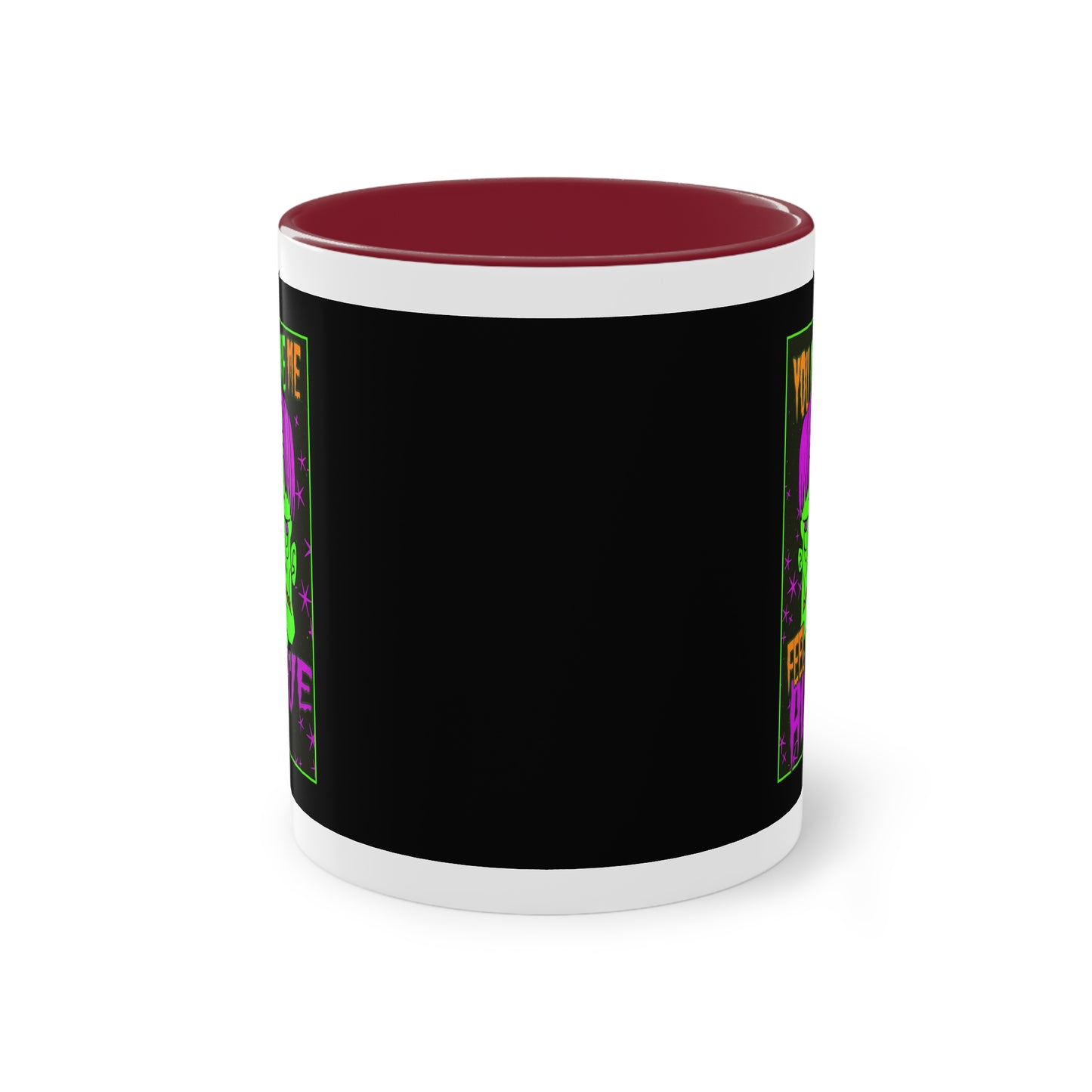 Two Tone Mug - Frankenstein Monster Design - ALIQUOS
