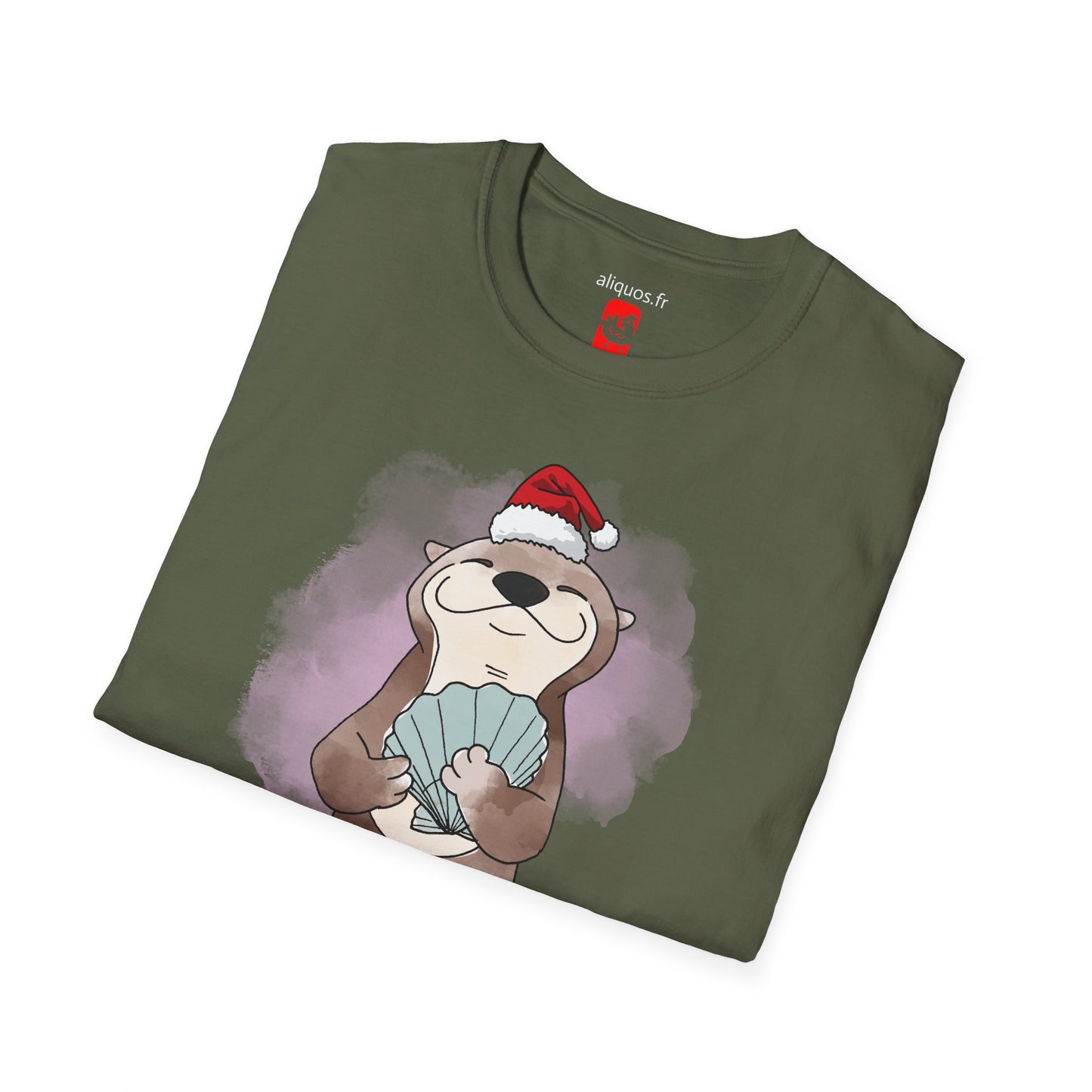 Unisex T-Shirt - Christmas Otter 3