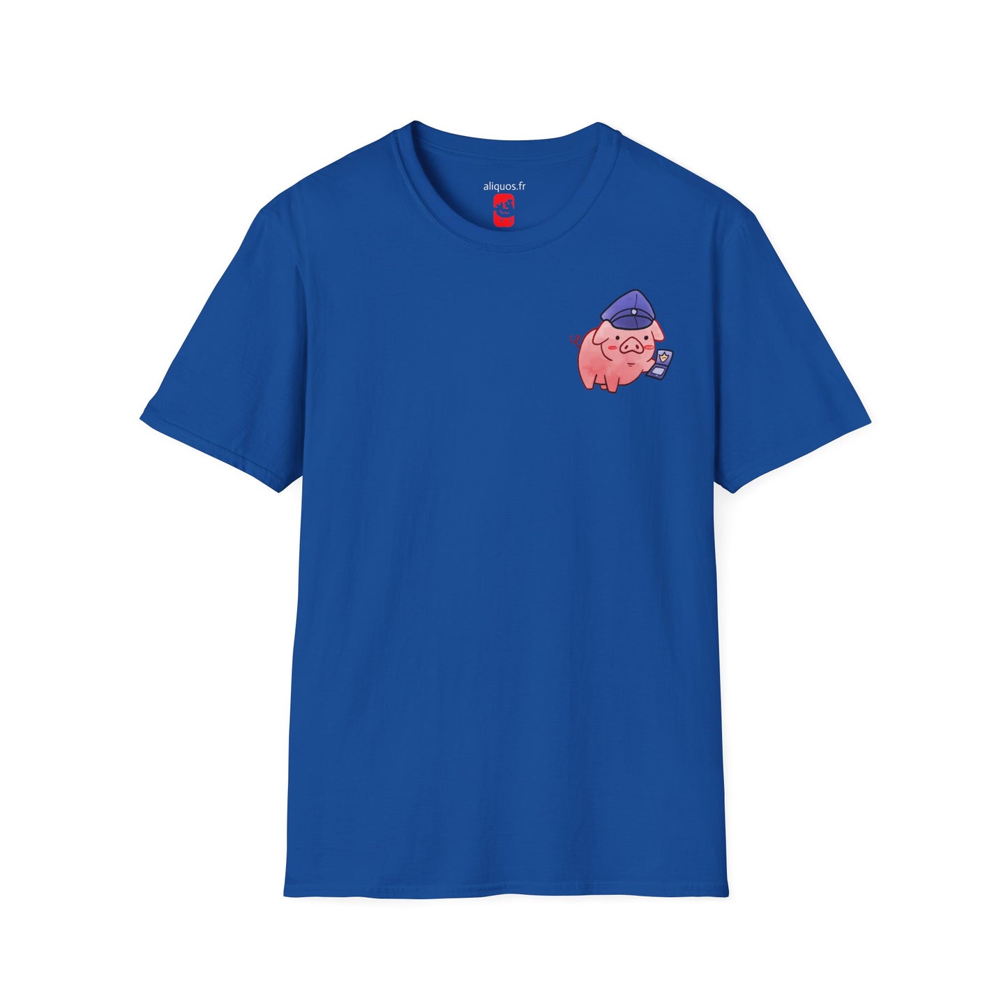 Unisex T-Shirt - Officer Piggy -  Aliquos