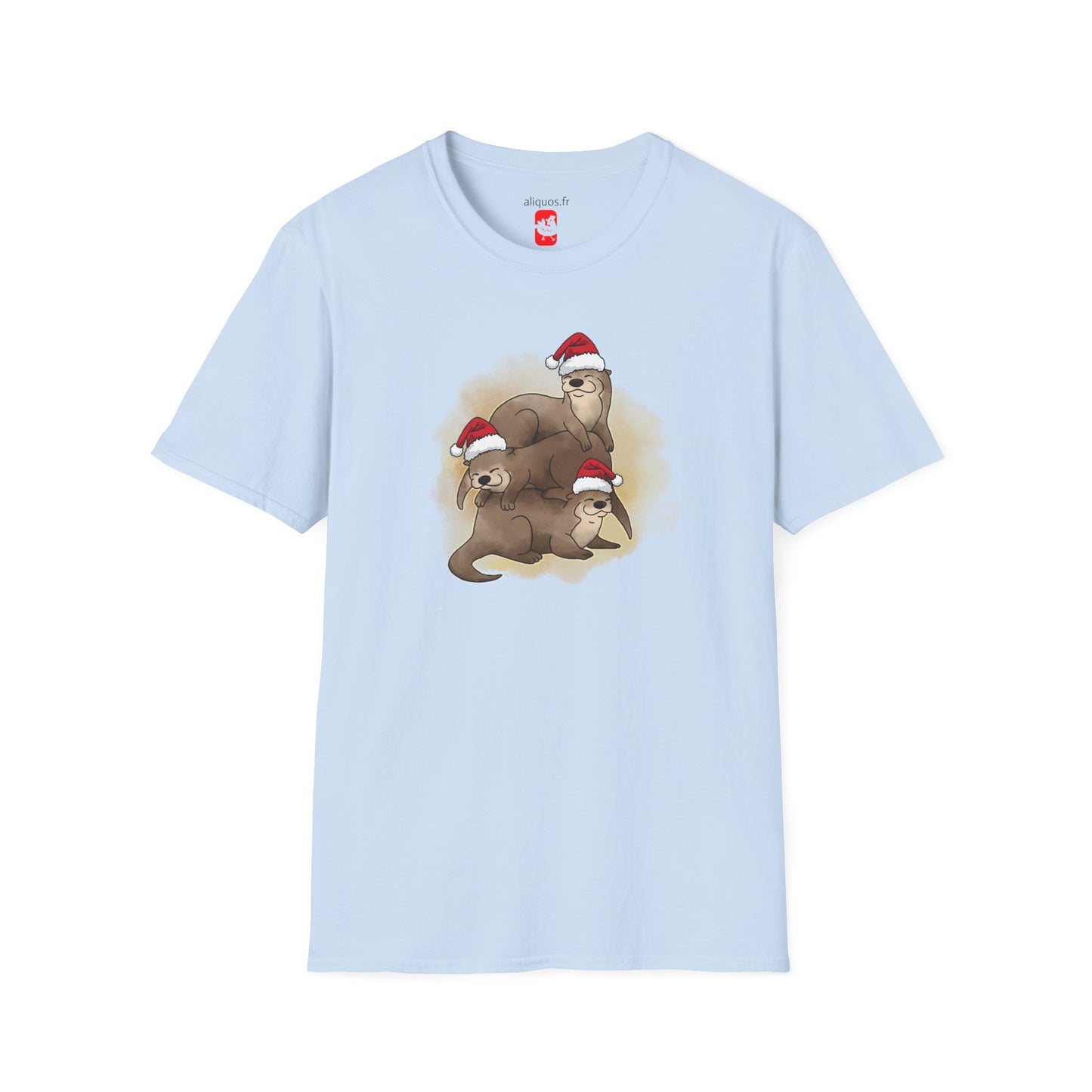 Unisex T-Shirt - Christmas Otter 12