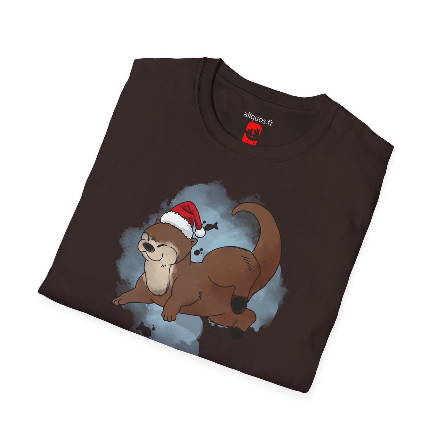 Unisex T-Shirt - Christmas Otter 1