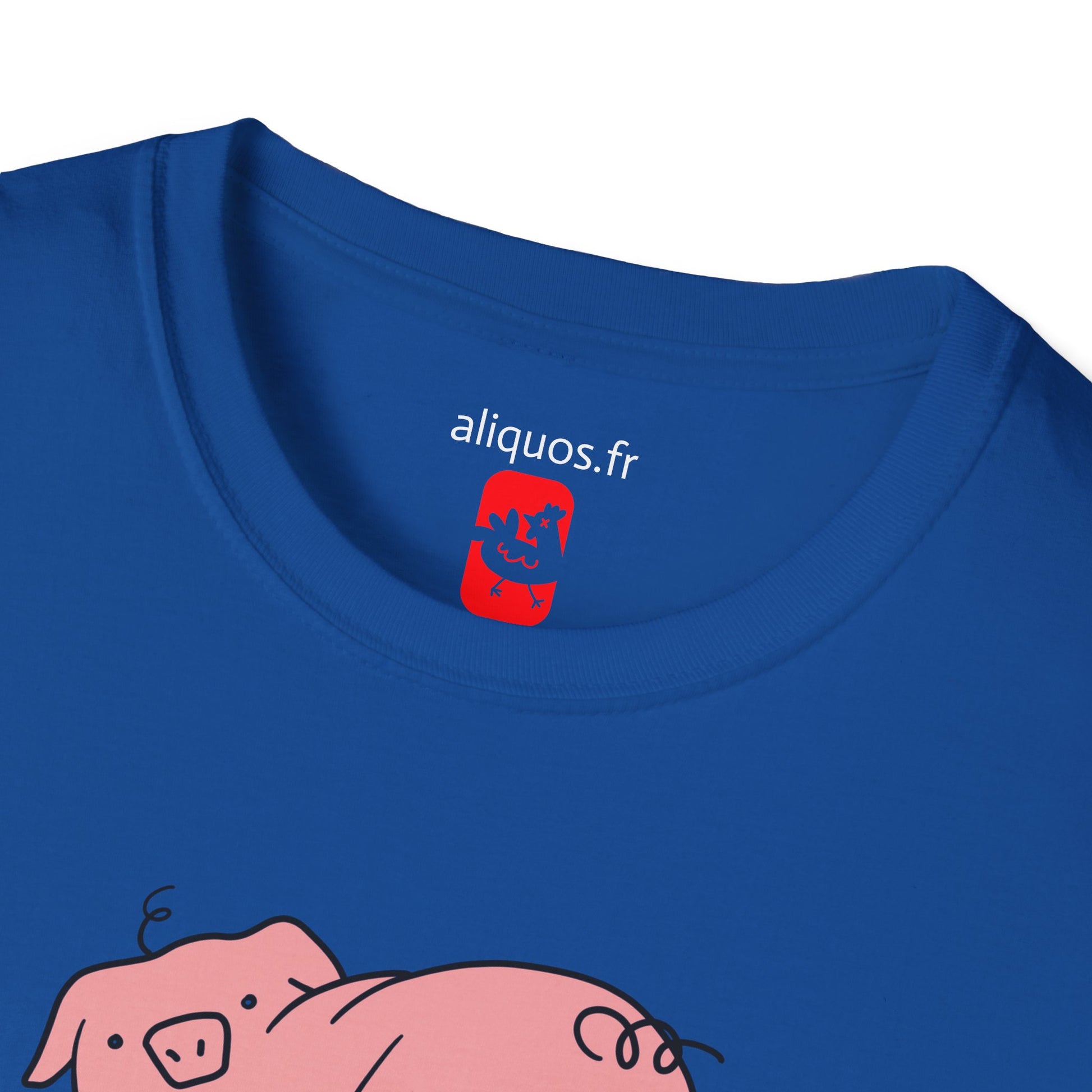 Piggy Rear Unisex Tee - ALIQUOS