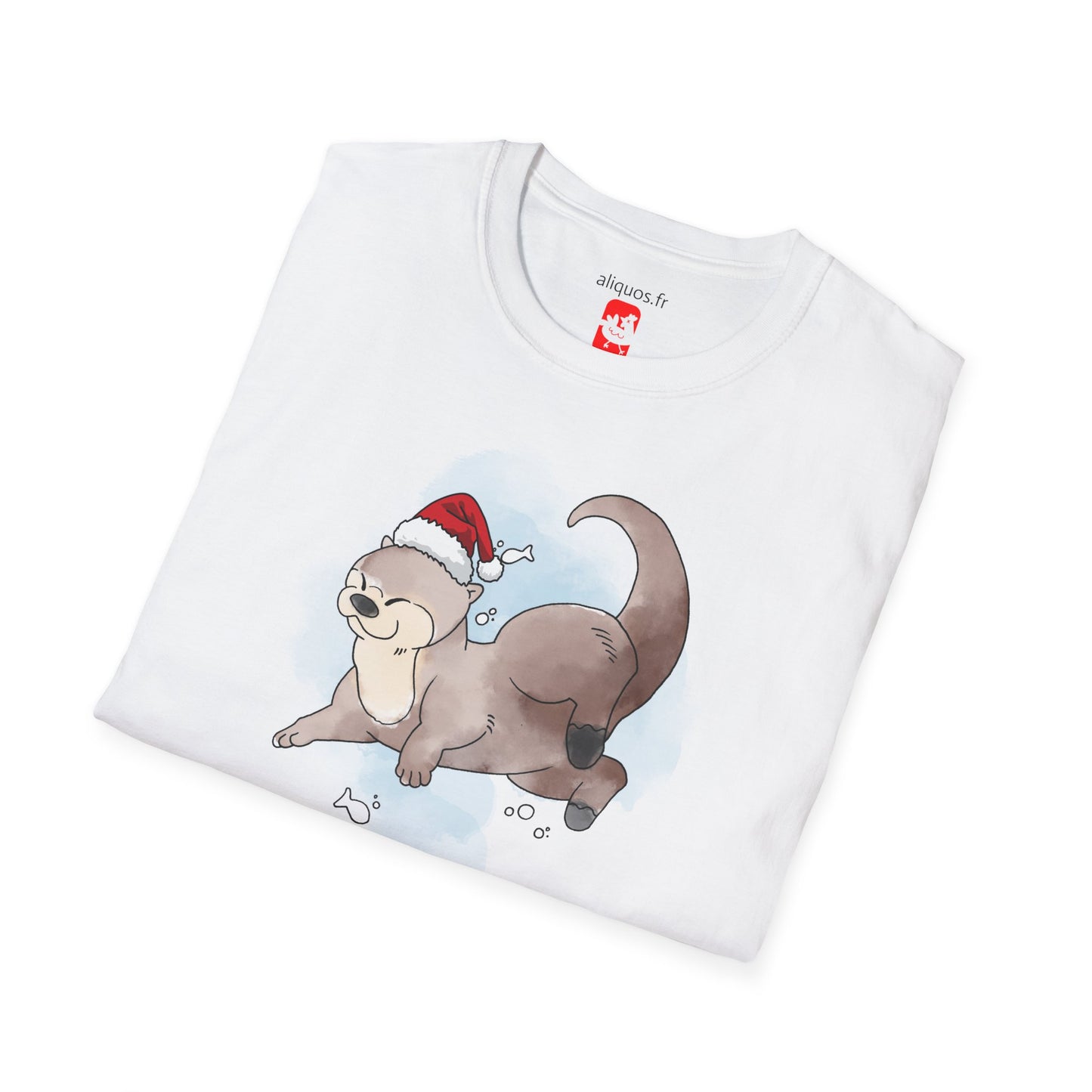 Unisex T-Shirt - Christmas Otter 1