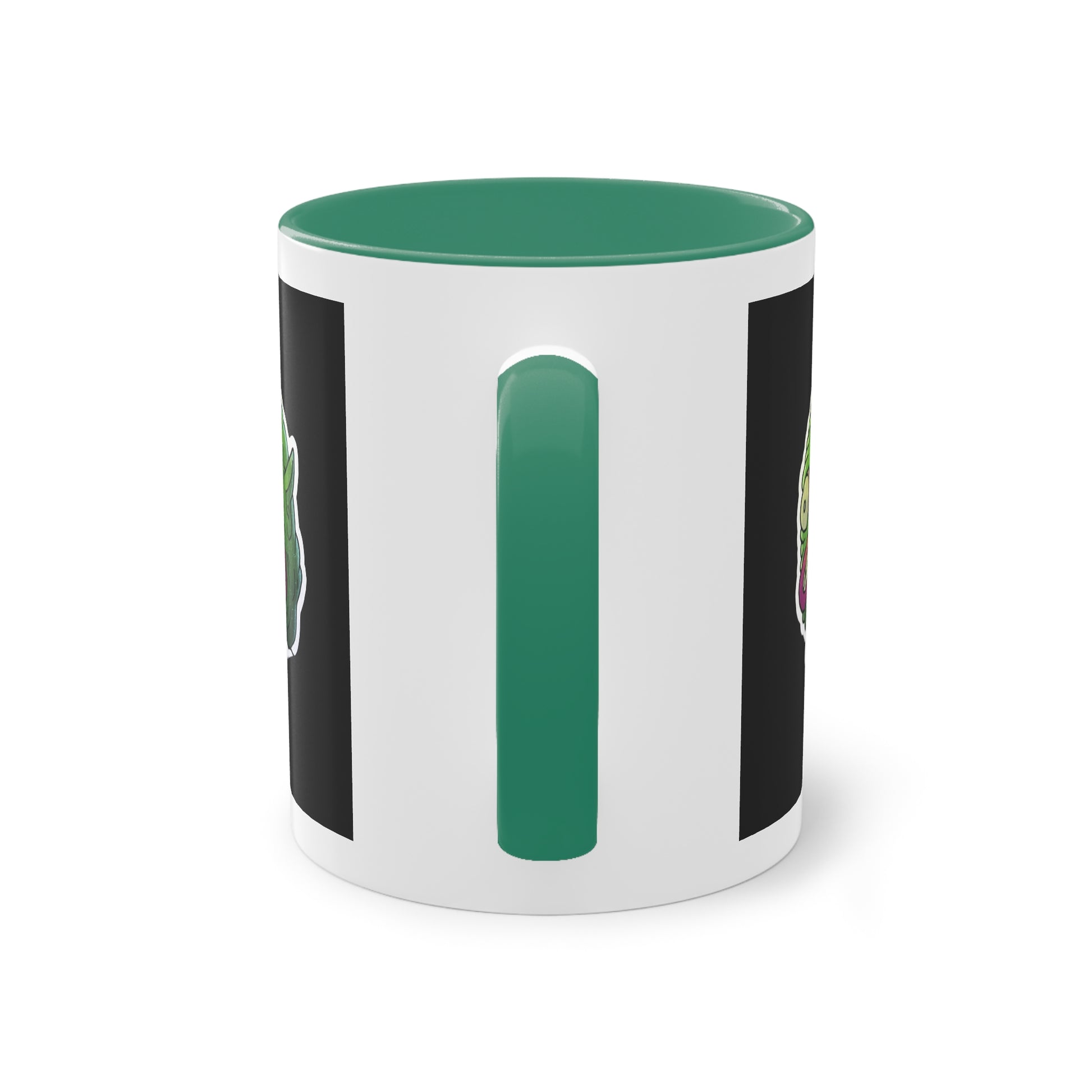Two Tone Mug - Water Monster Design - ALIQUOS